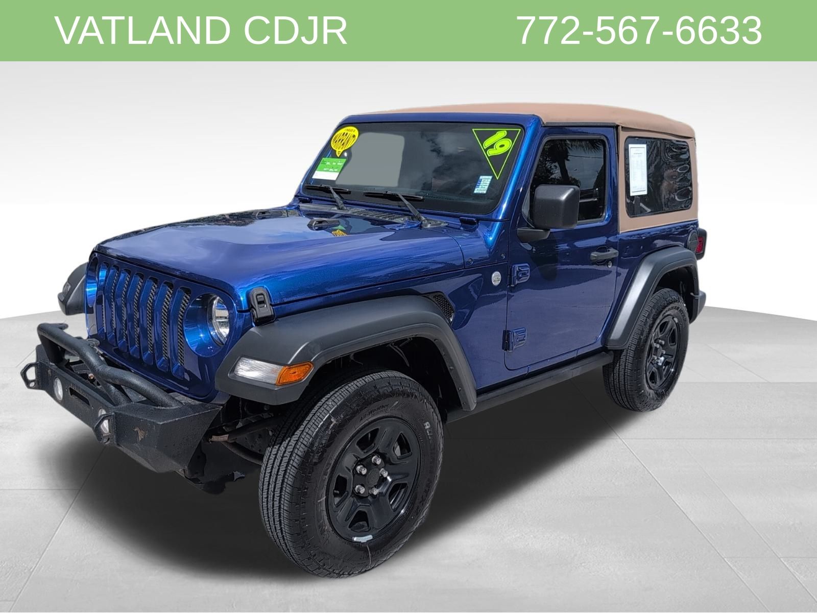 2019 Jeep Wrangler Sport S photo 3