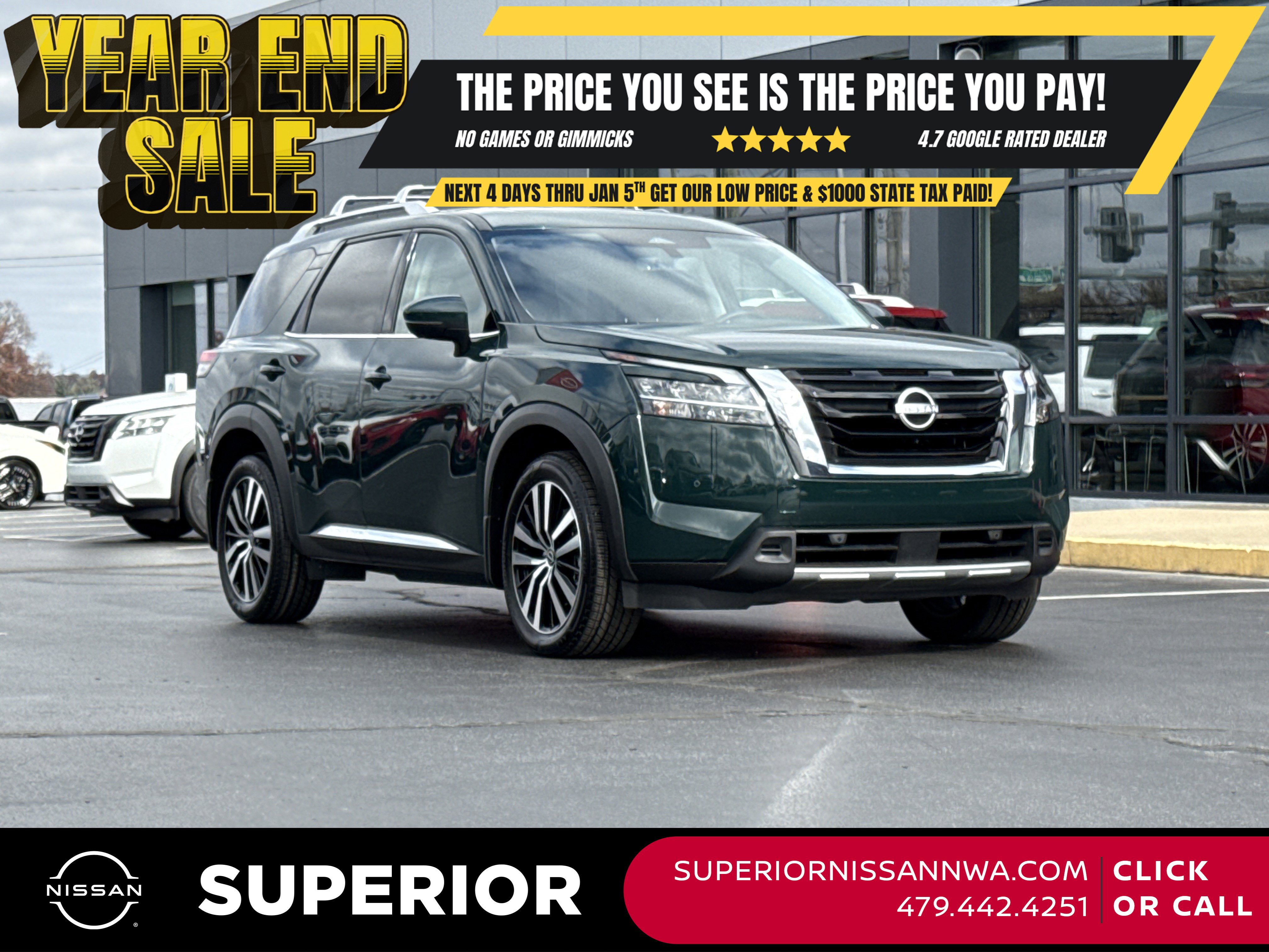 2024 Nissan Pathfinder Platinum's photo