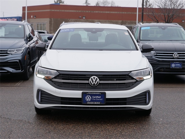 Certified 2024 Volkswagen Jetta Sport with VIN 3VWBM7BU4RM048789 for sale in Inver Grove Heights, Minnesota