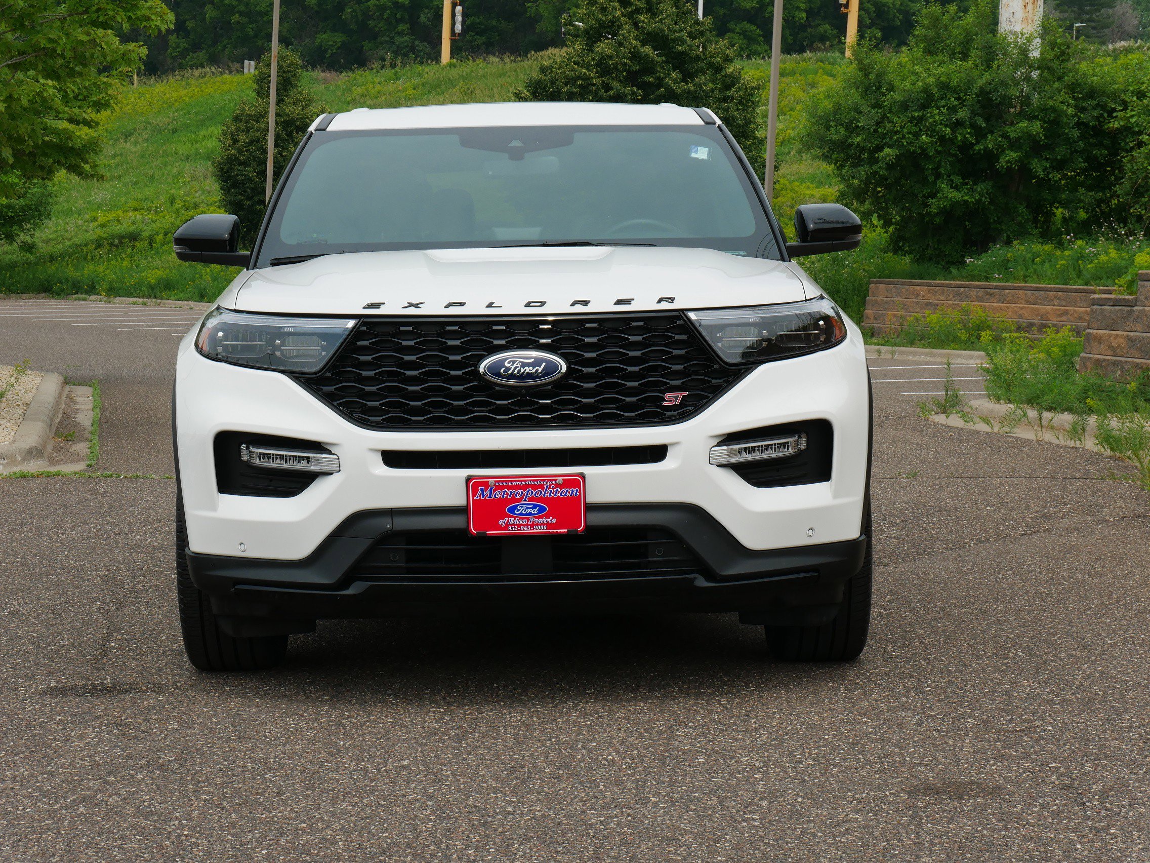 Certified 2022 Ford Explorer ST with VIN 1FM5K8GC8NGC04845 for sale in Eden Prairie, Minnesota