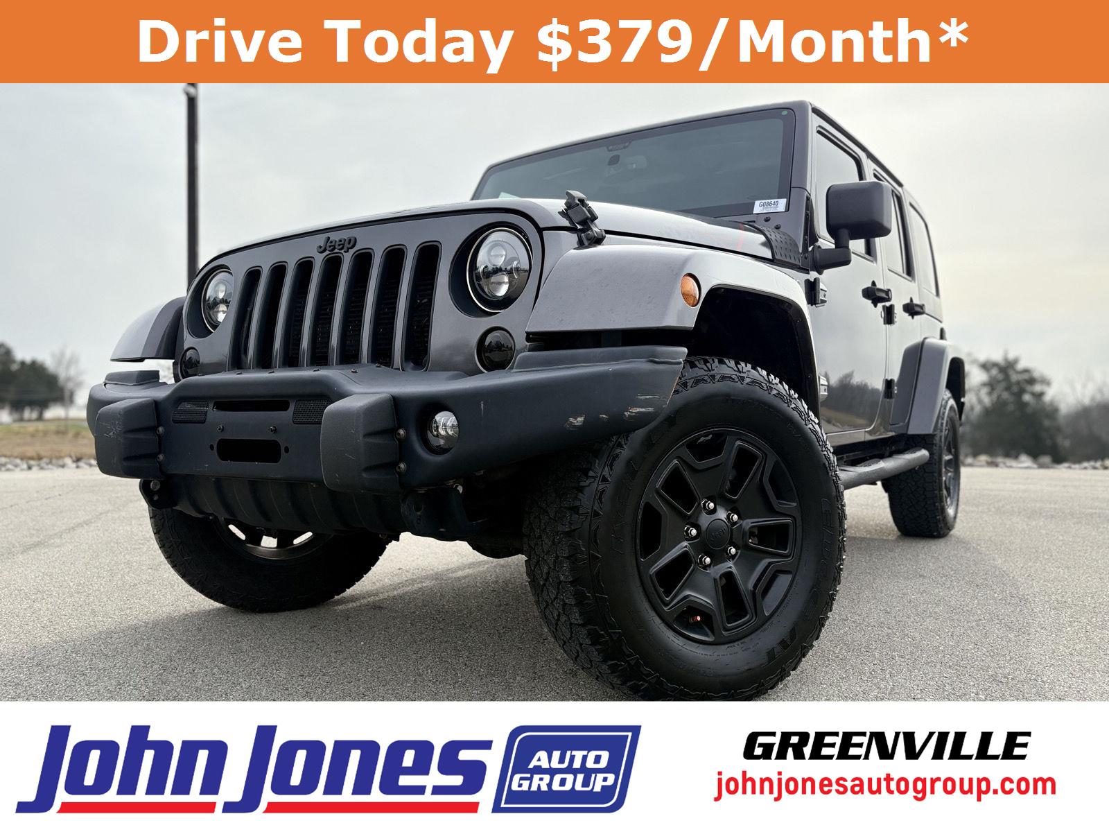 2016 Jeep Wrangler Unlimited Backcountry