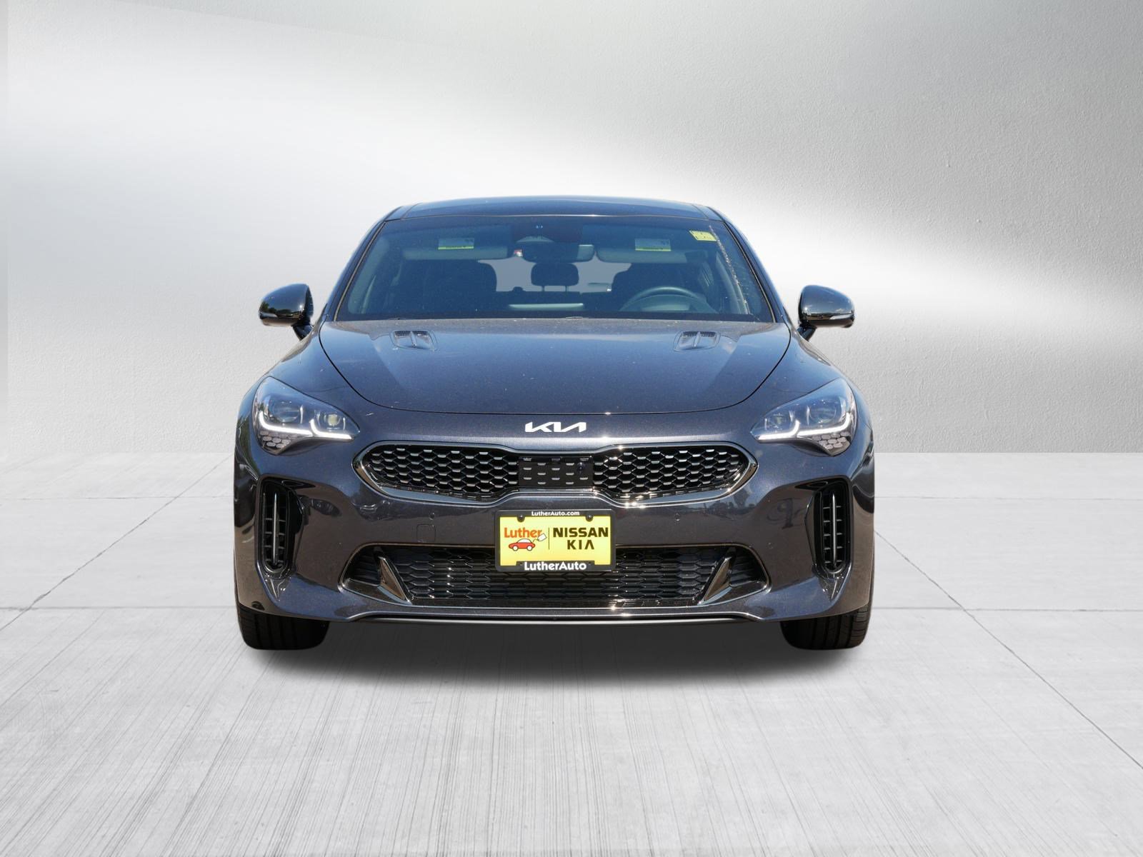 Certified 2023 Kia Stinger GT2 with VIN KNAE55LC8P6131708 for sale in Inver Grove, Minnesota