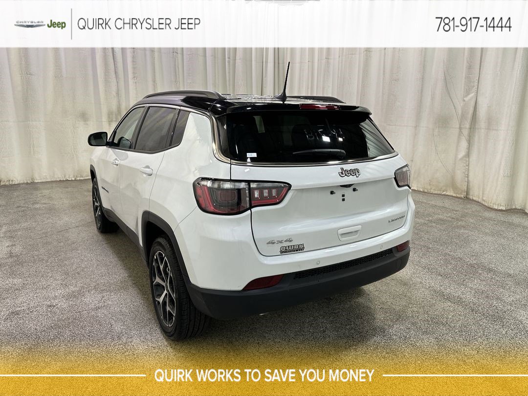 New 2025 Bright White Clearcoat Jeep Limited image 9