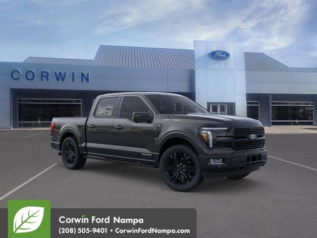 New 2025 Agate Black Metallic Ford Platinum image 1