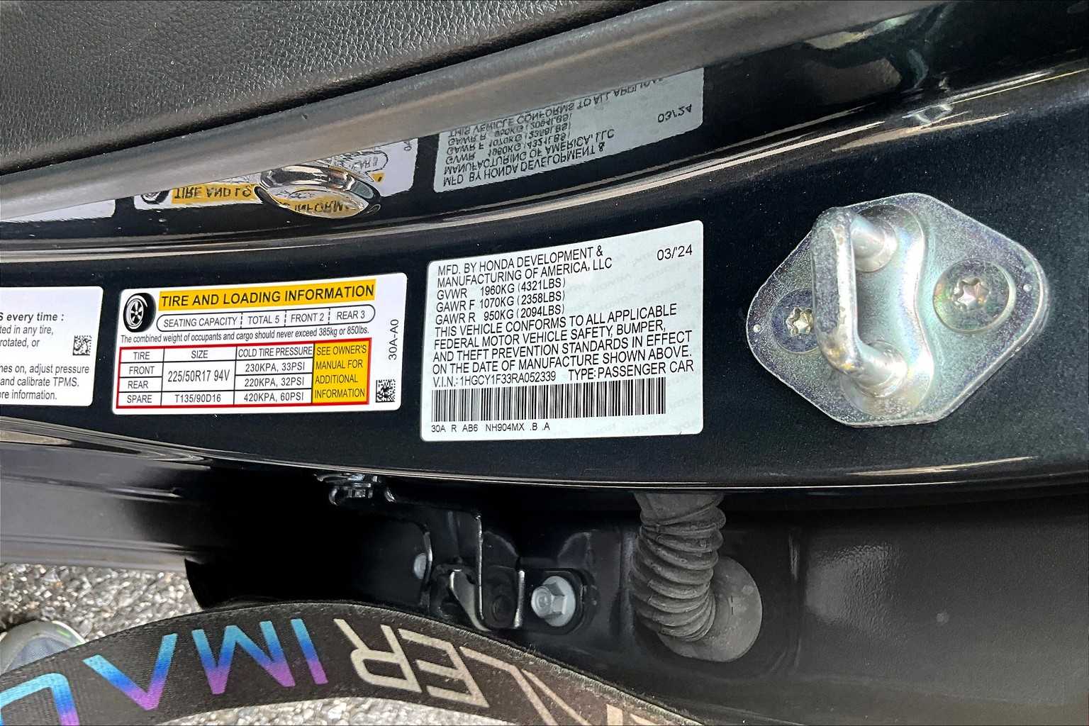 2024 Honda Accord EX photo 26