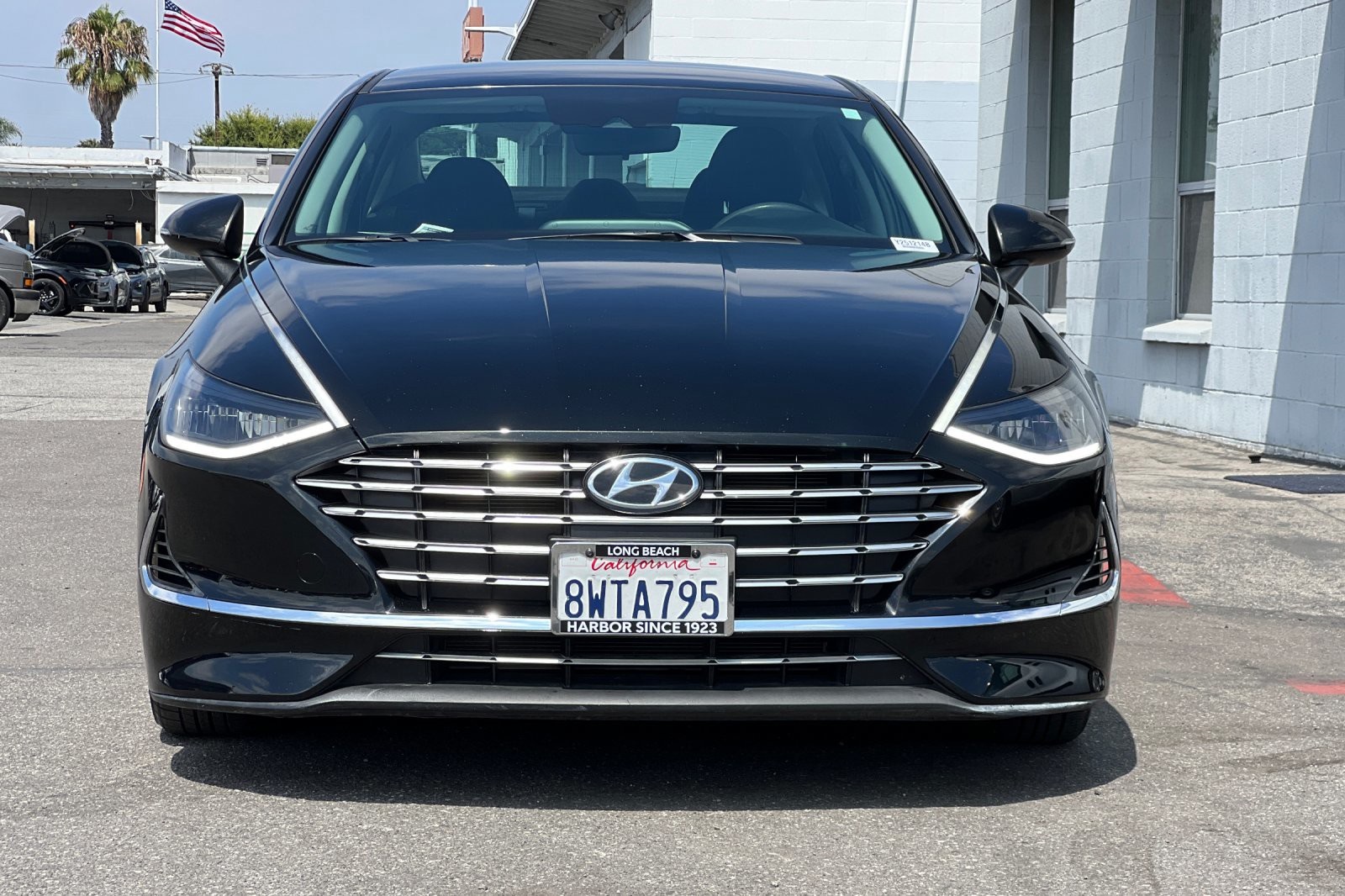 2021 Hyundai Sonata Hybrid Blue photo 8