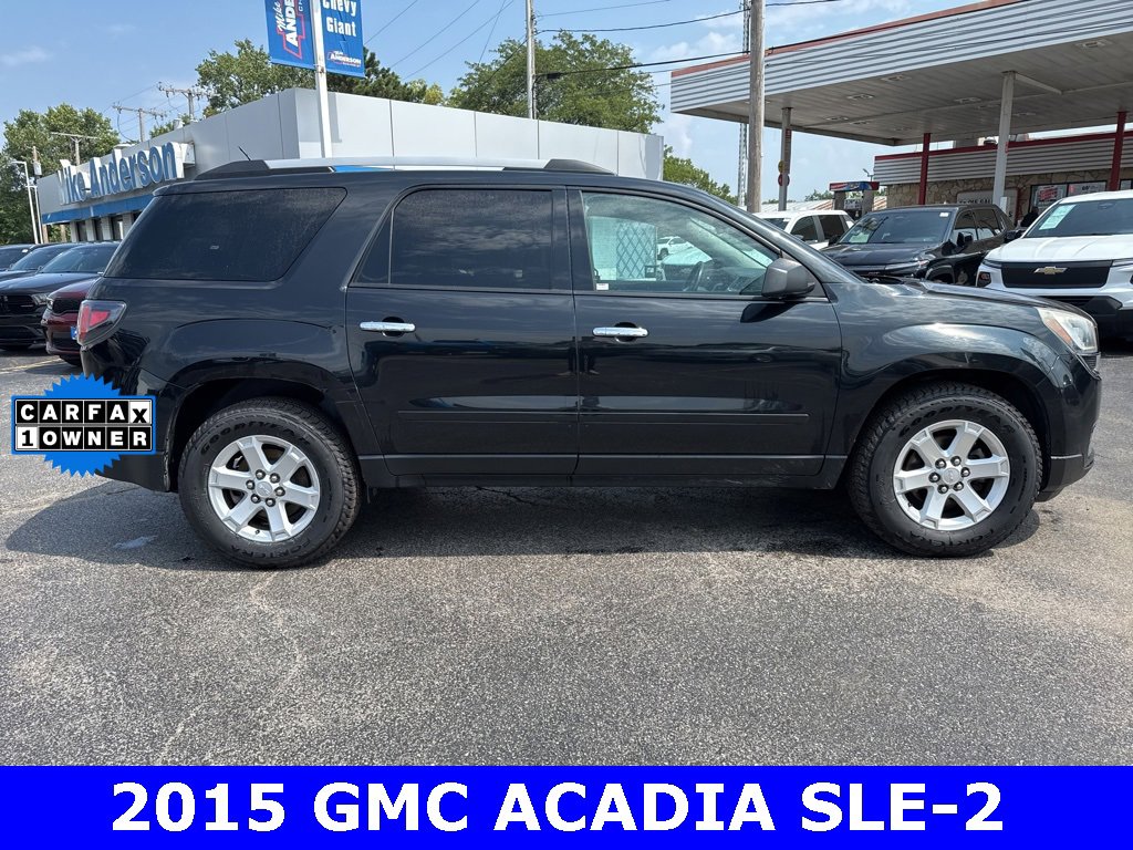 Used 2015 GMC Acadia SLE2 with VIN 1GKKRPKD3FJ227441 for sale in Merrillville, IN