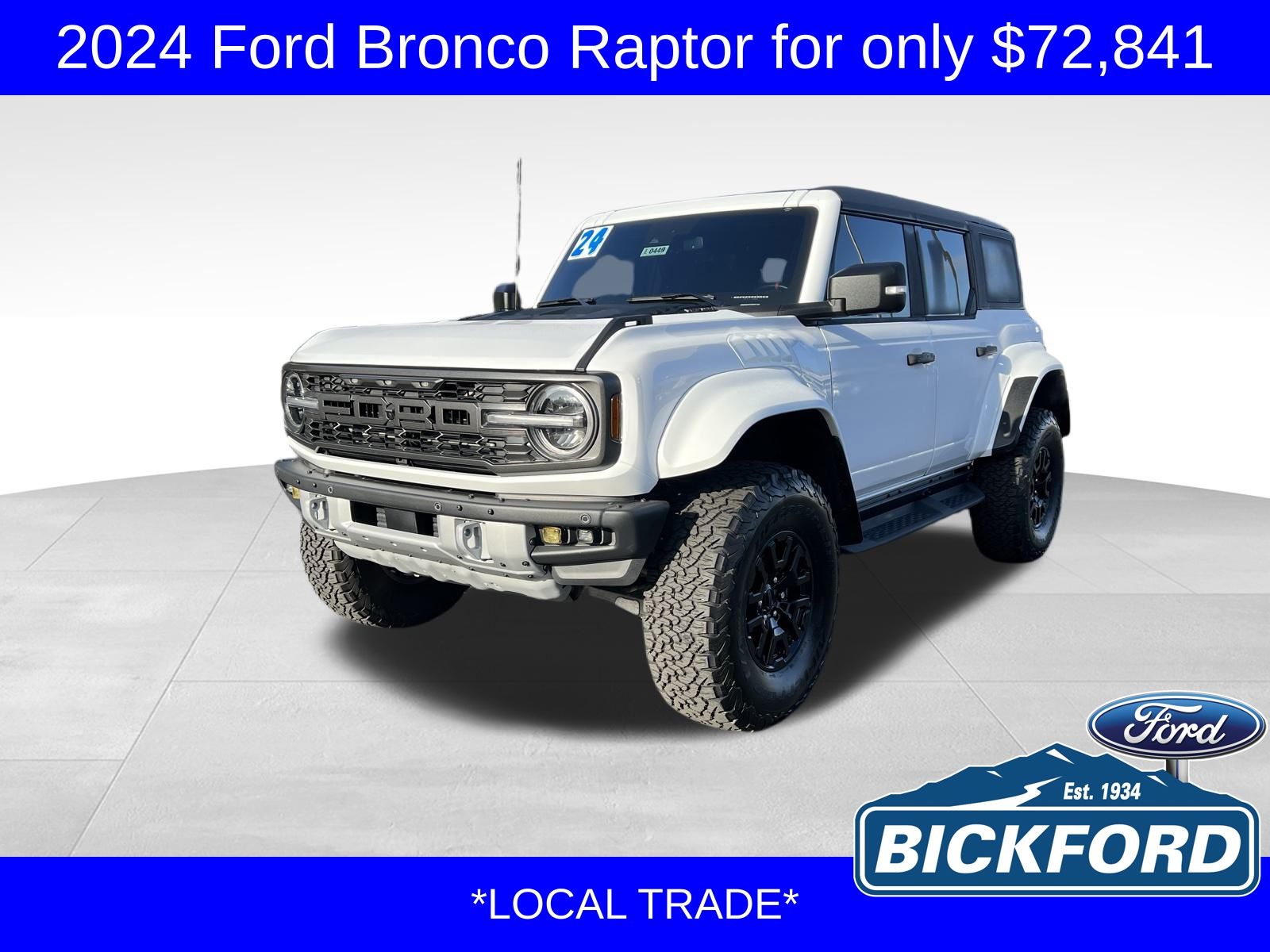 2024 Ford Bronco 4-Door Raptor's photo