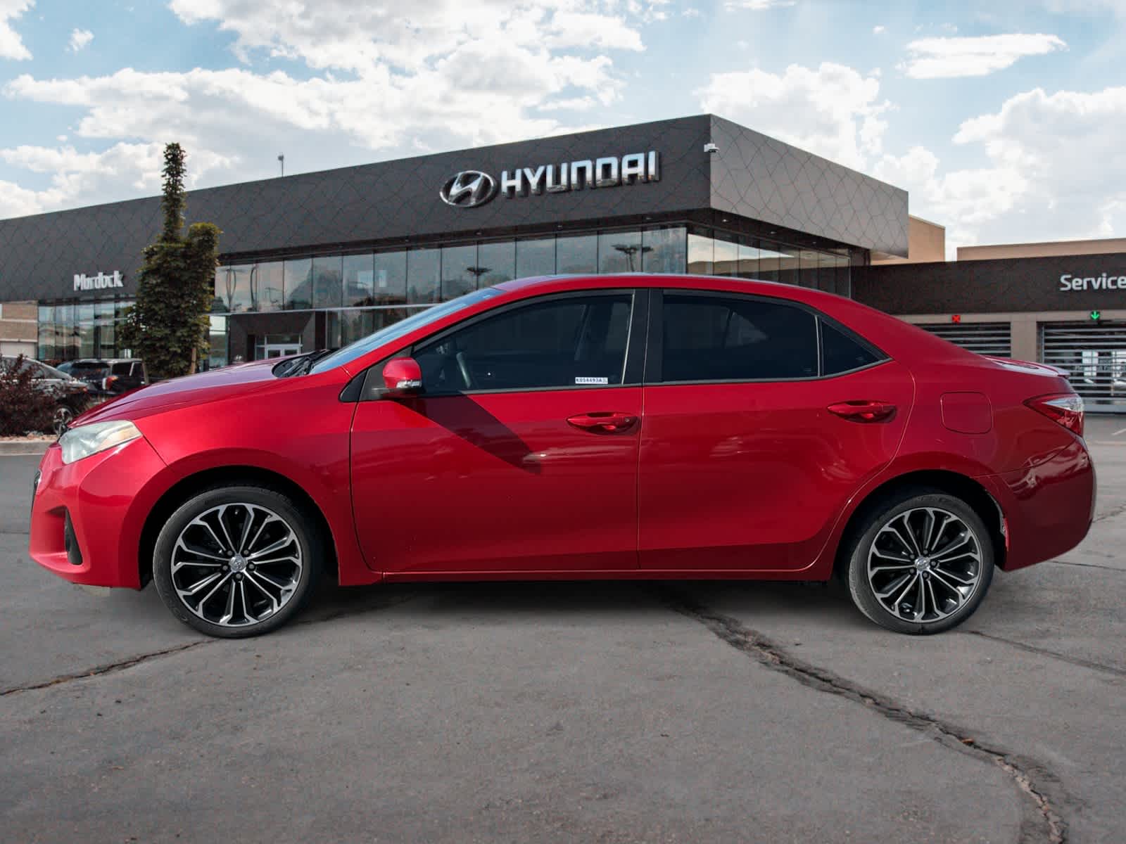 Used 2014 Toyota Corolla S Plus with VIN 5YFBURHE9EP150672 for sale in Lindon, UT