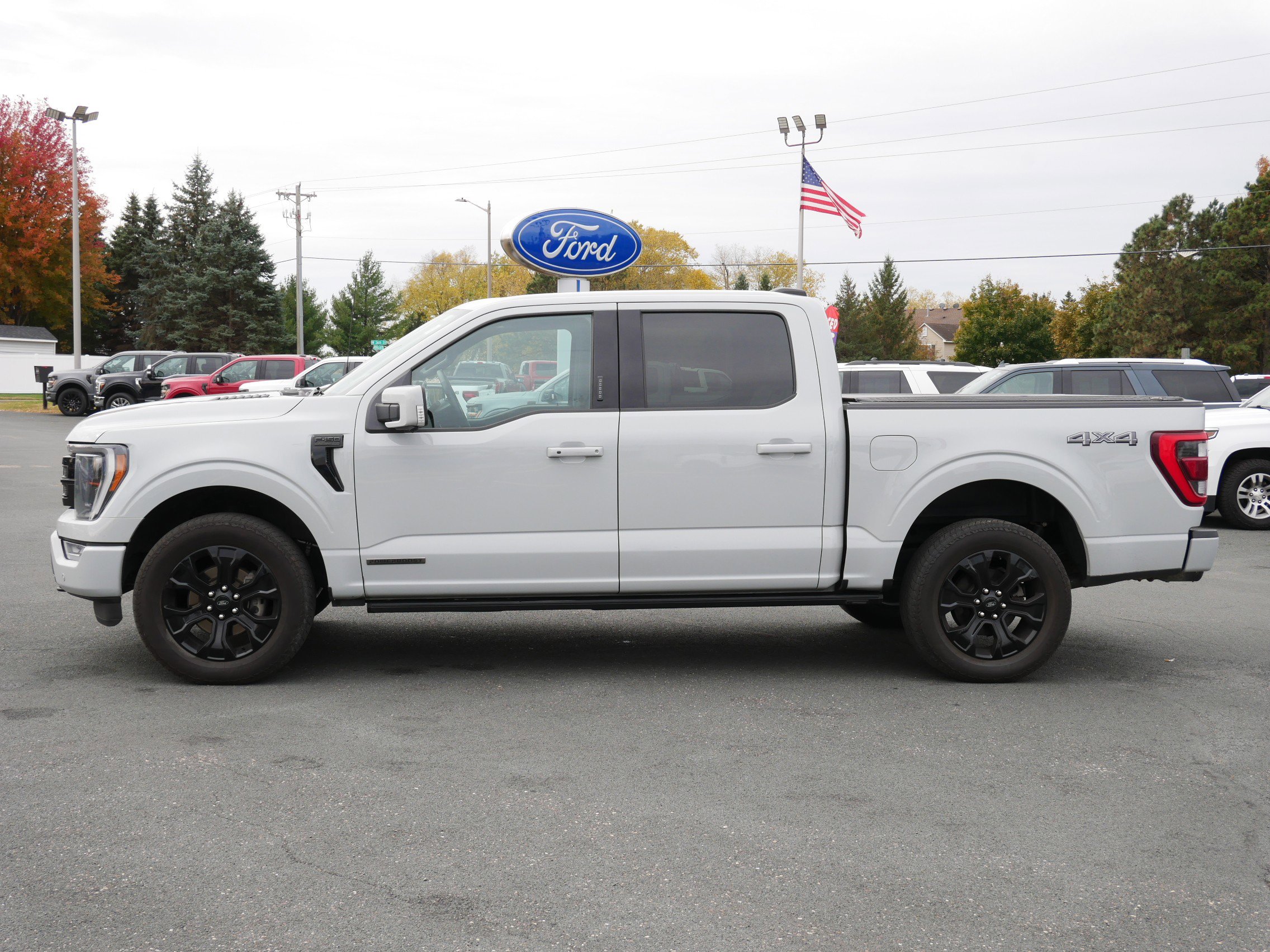 Used 2023 Ford F-150 Lariat with VIN 1FTFW1ED9PFA03111 for sale in Hastings, Minnesota