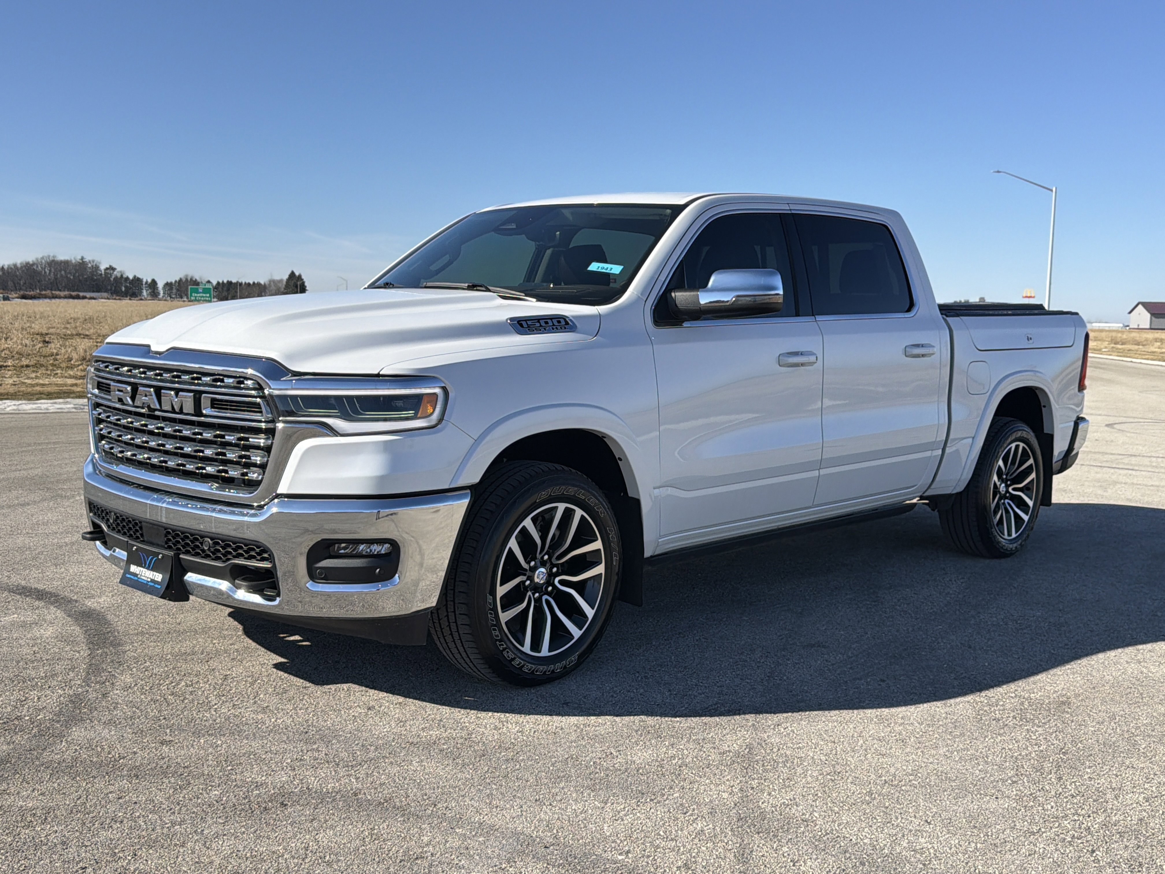 Used 2025 RAM Ram 1500 Pickup Limited Longhorn with VIN 1C6SRFHP8SN601561 for sale in Saint Charles, Minnesota
