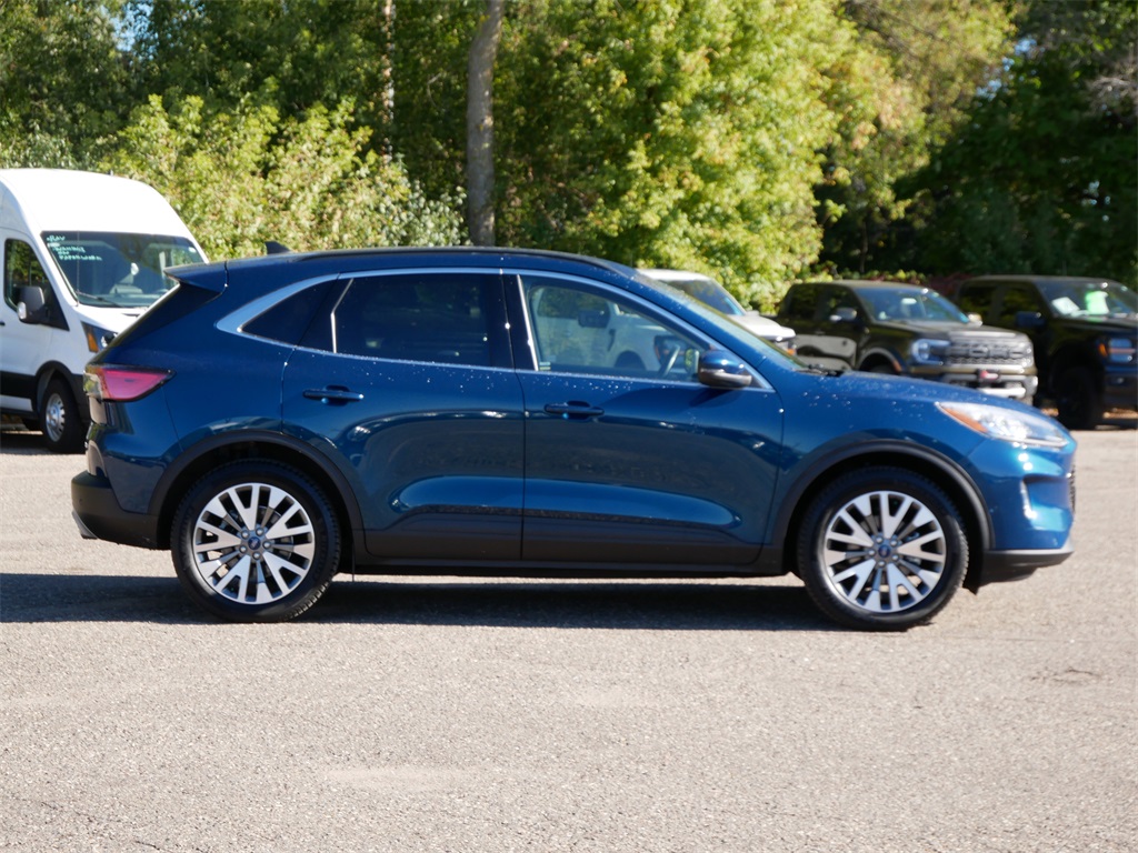 Certified 2020 Ford Escape Titanium with VIN 1FMCU9DZ8LUA95995 for sale in White Bear Lake, Minnesota