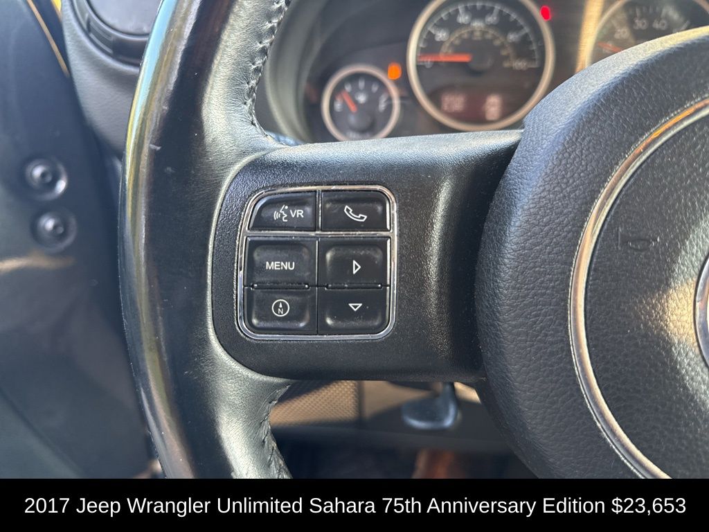 2017 Jeep Wrangler Unlimited Sahara photo 21