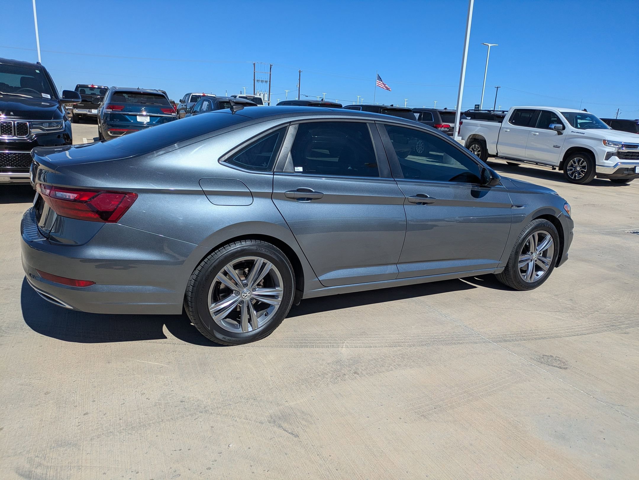 Used 2021 Volkswagen Jetta R-Line with VIN 3VWC57BU4MM104448 for sale in Castroville, TX