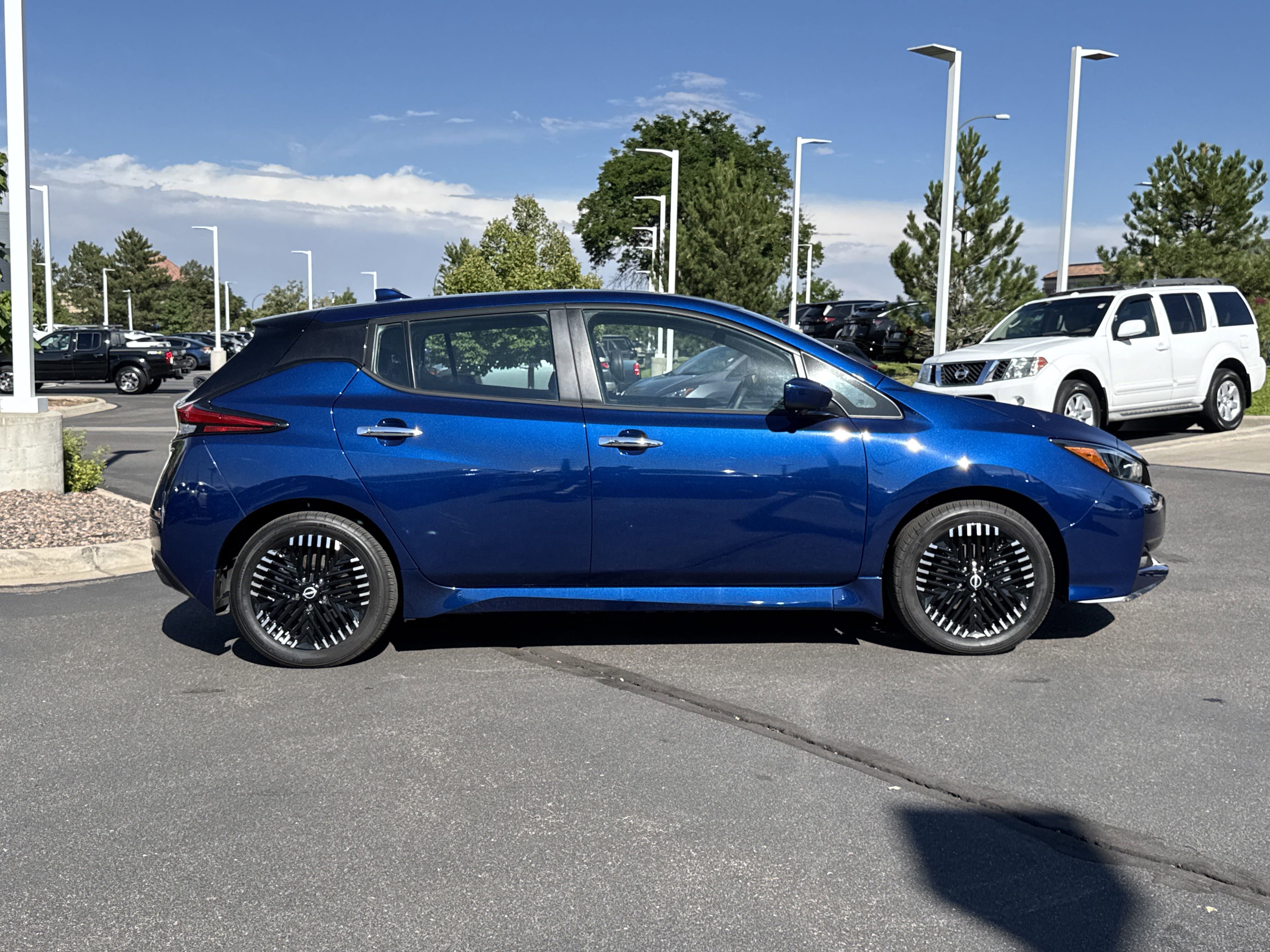 Certified 2025 Nissan Leaf SV PLUS with VIN 1N4CZ1CV1SC557524 for sale in Lakewood, CO