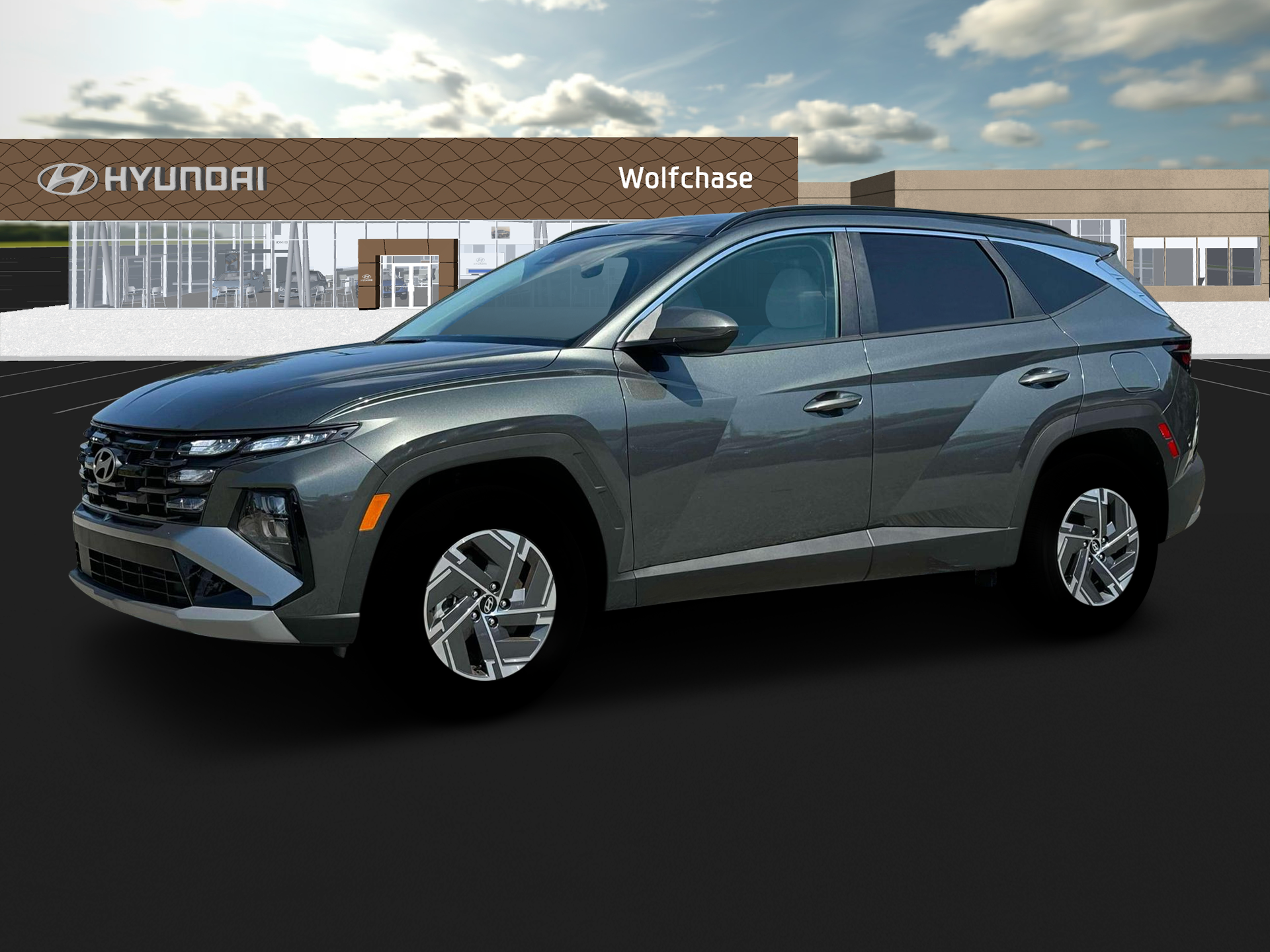 New 2025 Gray Hyundai Blue image 2