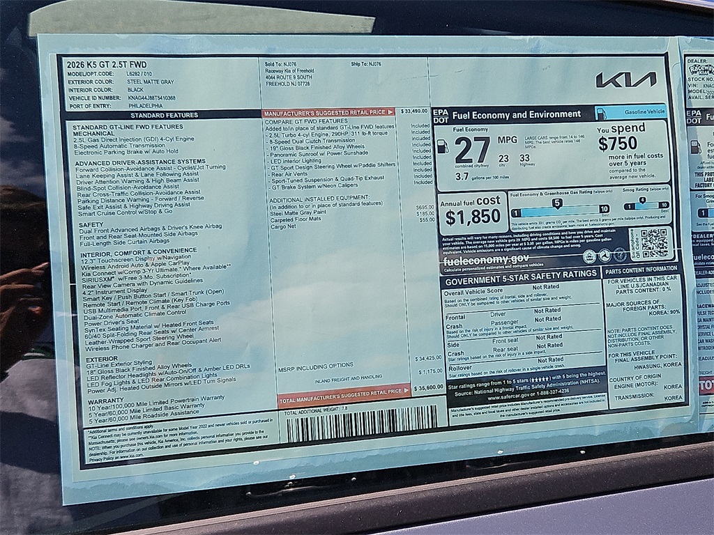 2026 Kia K5 GT photo 11