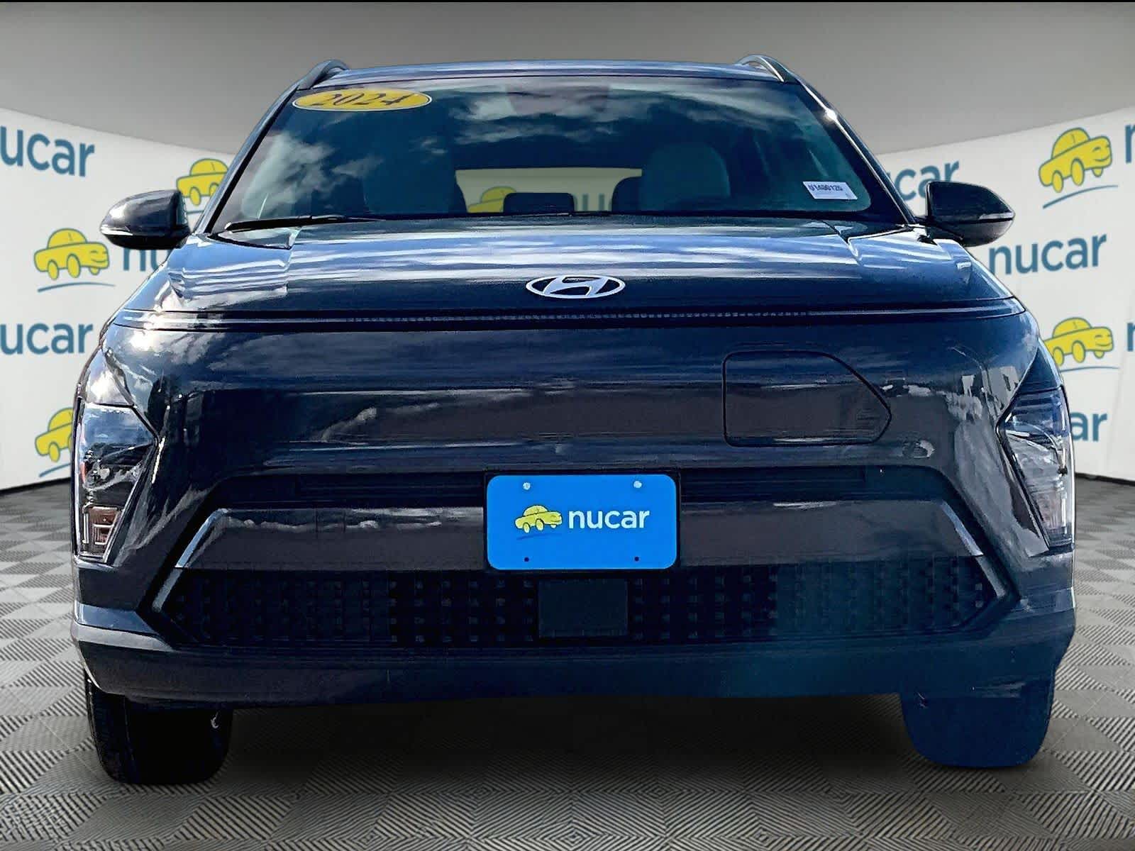 Used 2024 Hyundai Kona EV SEL with VIN KM8HC3A63RU005371 for sale in North Attleborough, MA
