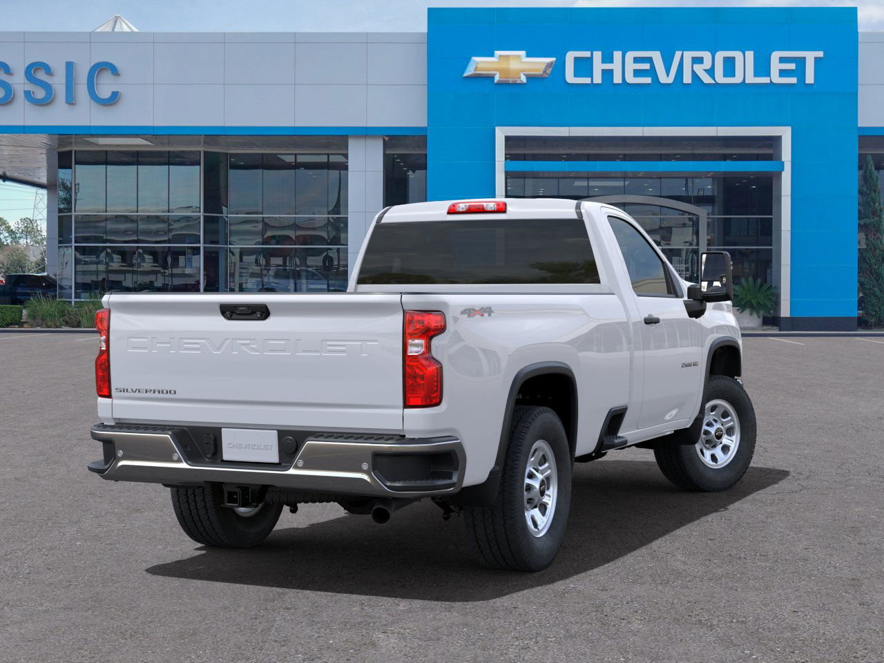 2025 Chevrolet Silverado 2500 HD WT White at Classic Elite Chevrolet Hwy 6