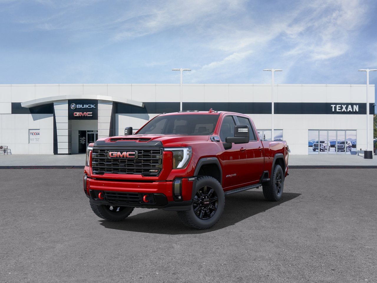 New 2024 GMC Sierra 2500 HD AT4 Crew Cab in Humble G11637 Texan GMC