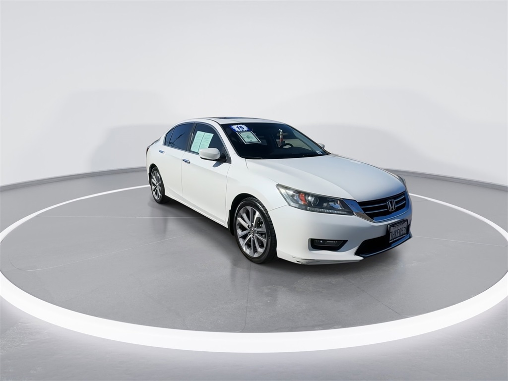 Used 2015 Honda Accord Sport with VIN 1HGCR2F55FA080739 for sale in San Diego, CA