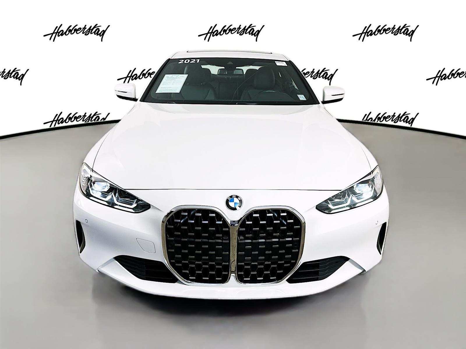 Certified Used 2021 Alpine White BMW 430i xDrive image 2