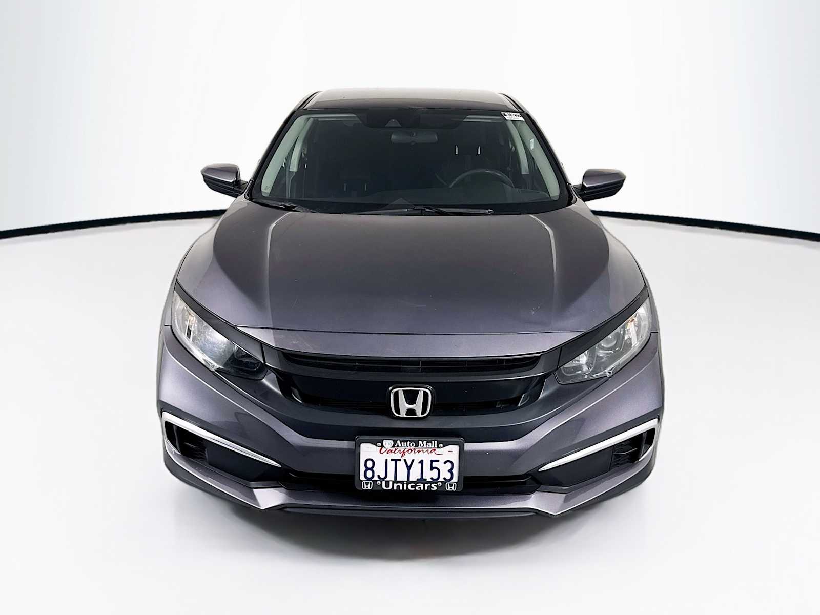 Certified 2019 Honda Civic LX with VIN 2HGFC2F6XKH513071 for sale in Indio, CA