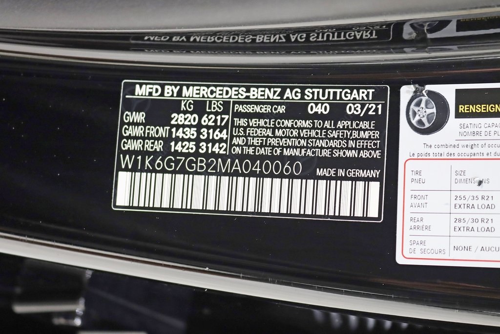 2021 Mercedes Benz S 580 4MATIC photo 43
