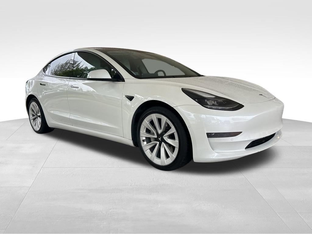Used 2021 Tesla Model 3 Base with VIN 5YJ3E1EA0MF964787 for sale in Davie, FL