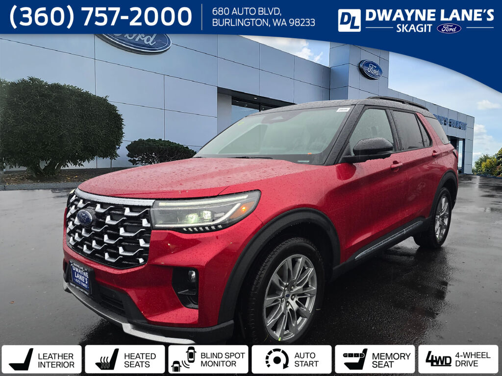 2026 Ford Explorer Platinum's photo