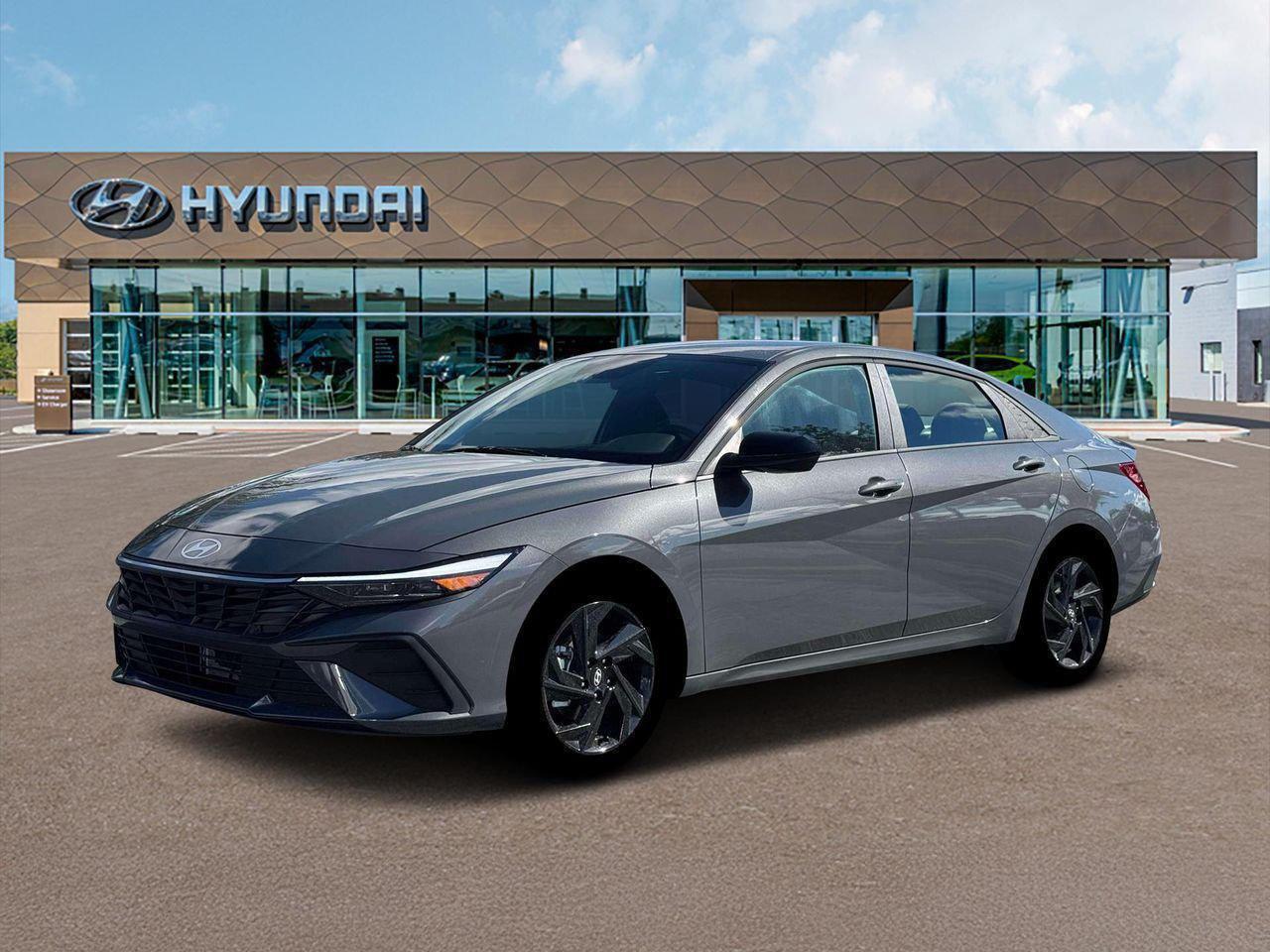 2026 Hyundai Elantra Hybrid Blue photo 2