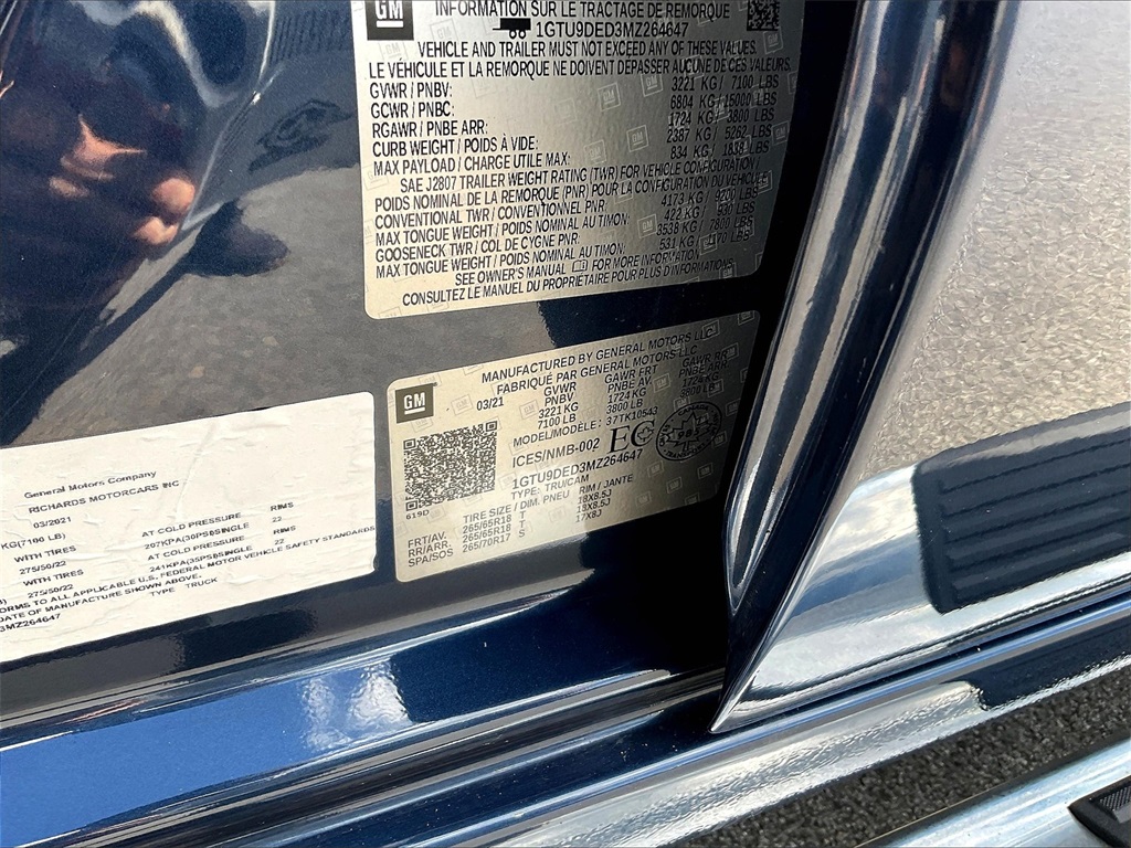 2021 Gmc Sierra 1500 SLT photo 31