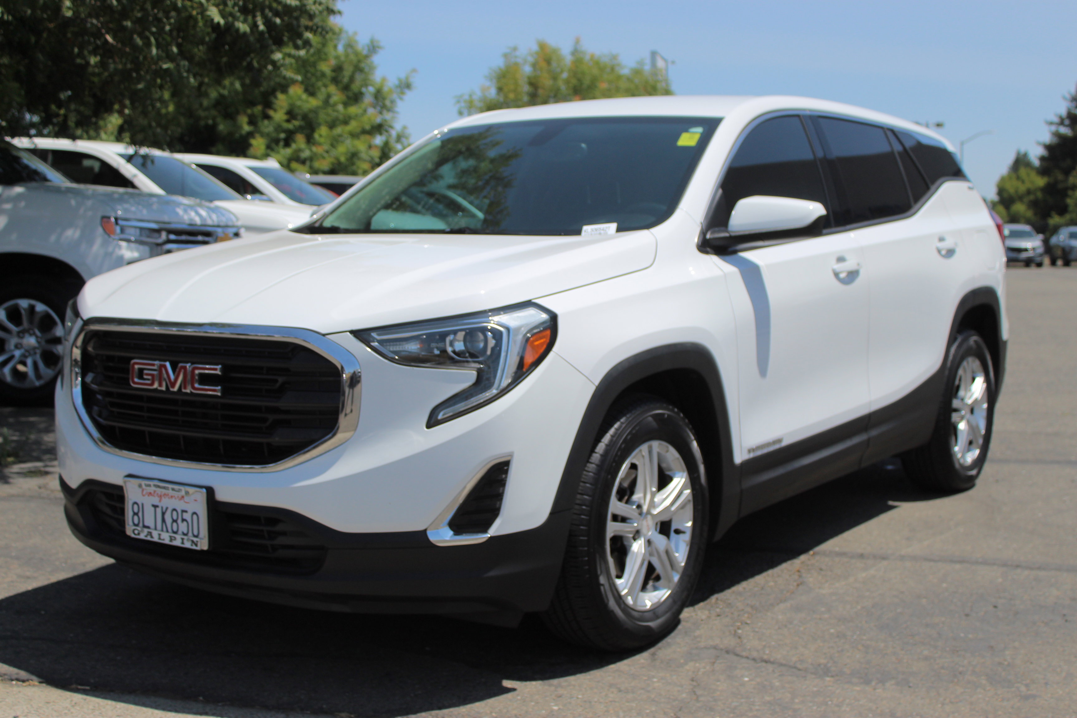 Used 2019 GMC Terrain SLE with VIN 3GKALMEV6KL306542 for sale in Davis, CA