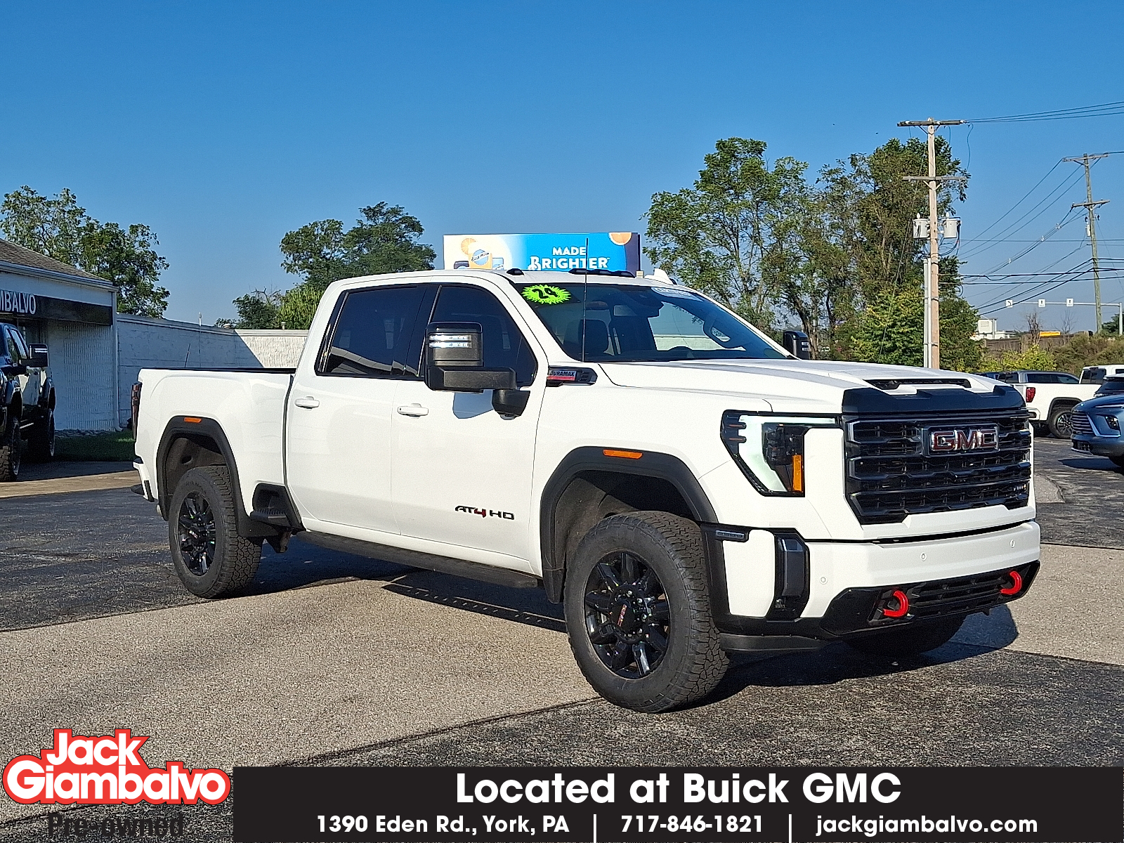 Certified Pre-Owned 2024 GMC Sierra 2500 HD AT4 Crew Cab in York
