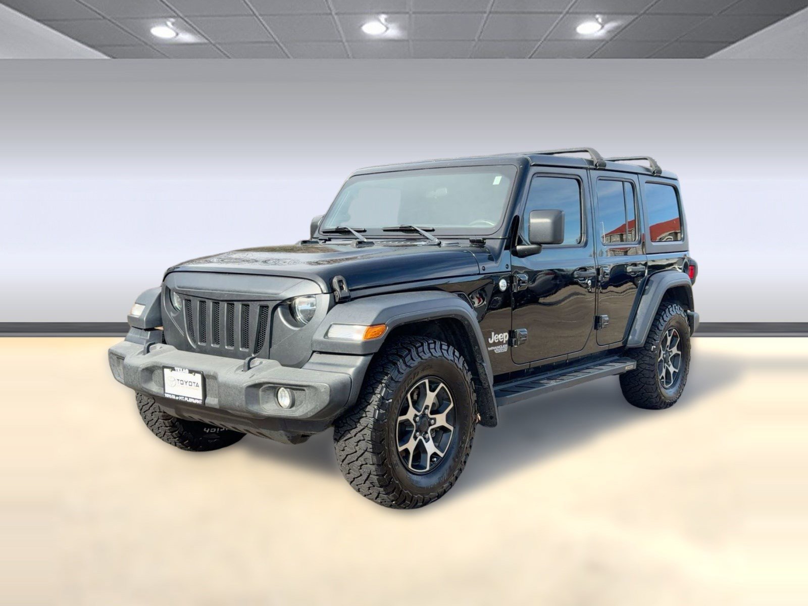 Used 2018 Jeep All-New Wrangler Unlimited Sport with VIN 1C4HJXDN1JW221166 for sale in Mount Pleasant, TX