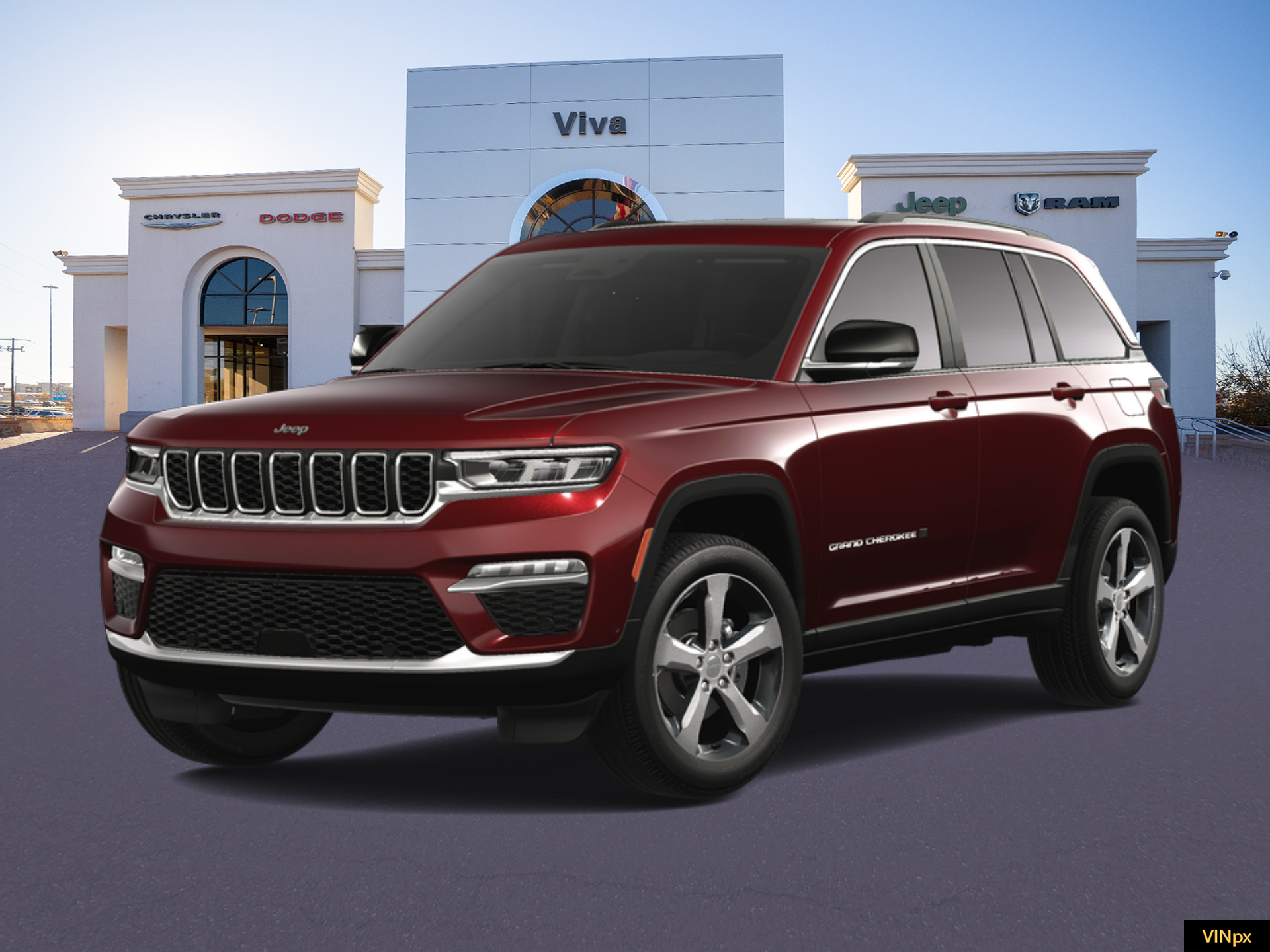 New 2025 Velvet Red Pearl-Coat Exterior Paint Jeep Limited image 1