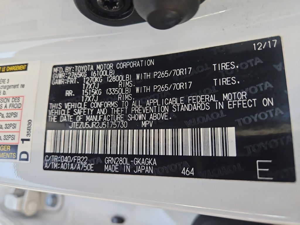 2018 Toyota 4Runner SR5 photo 16