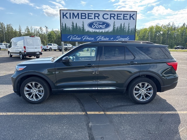 Used 2022 Ford Explorer XLT with VIN 1FMSK8DH5NGA63073 for sale in Pine River, Minnesota