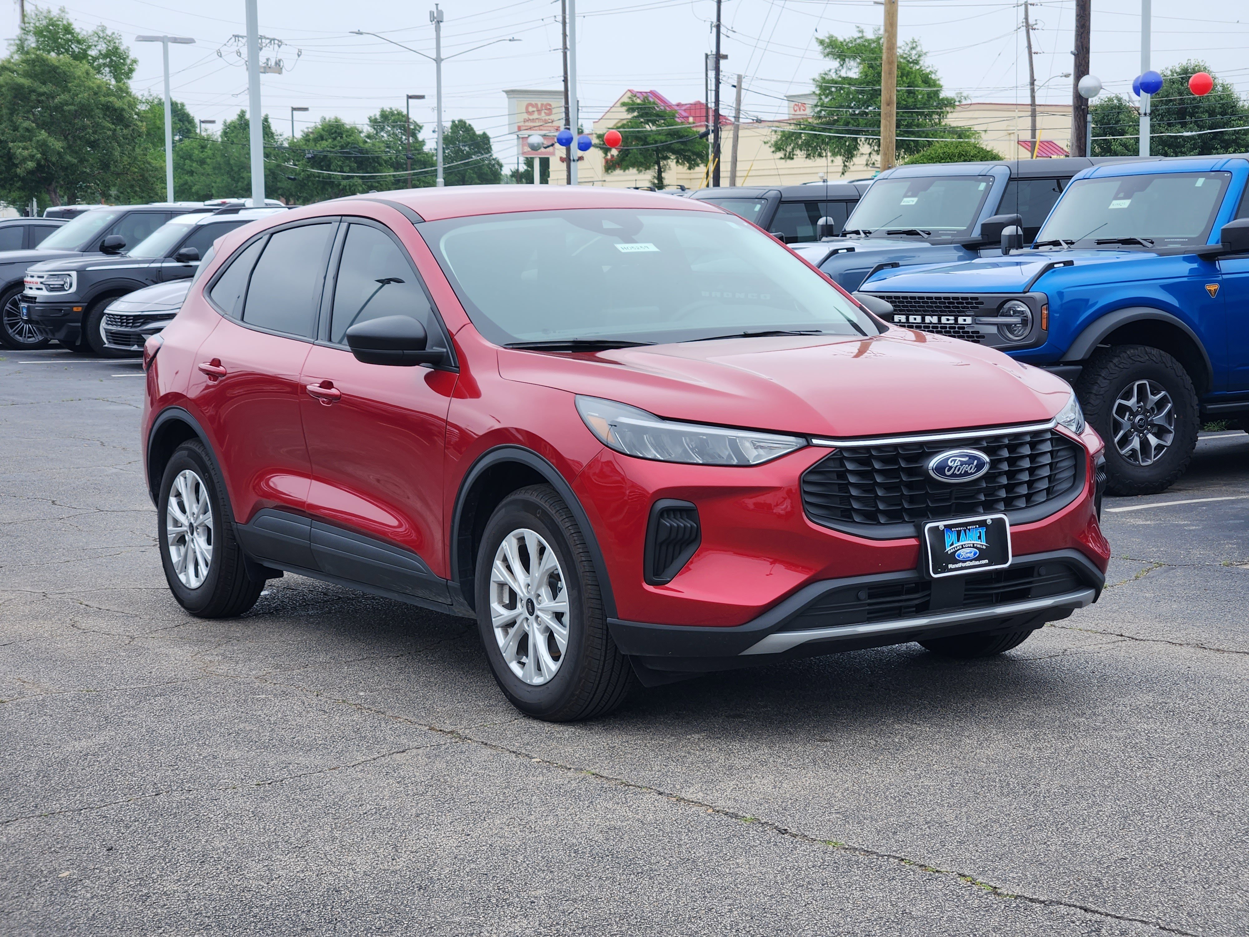 New 2025 Rapid Red Metallic Tinted Cc Ford Active image 2