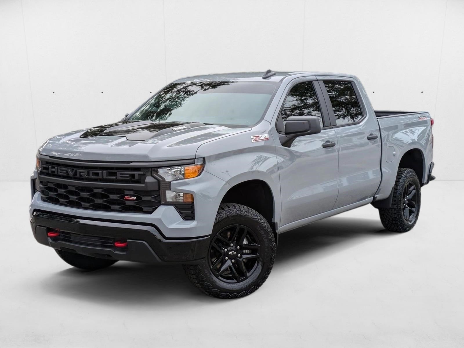 Pre-Owned 2025 Chevrolet Silverado 1500 Custom Trail Boss Crew Cab