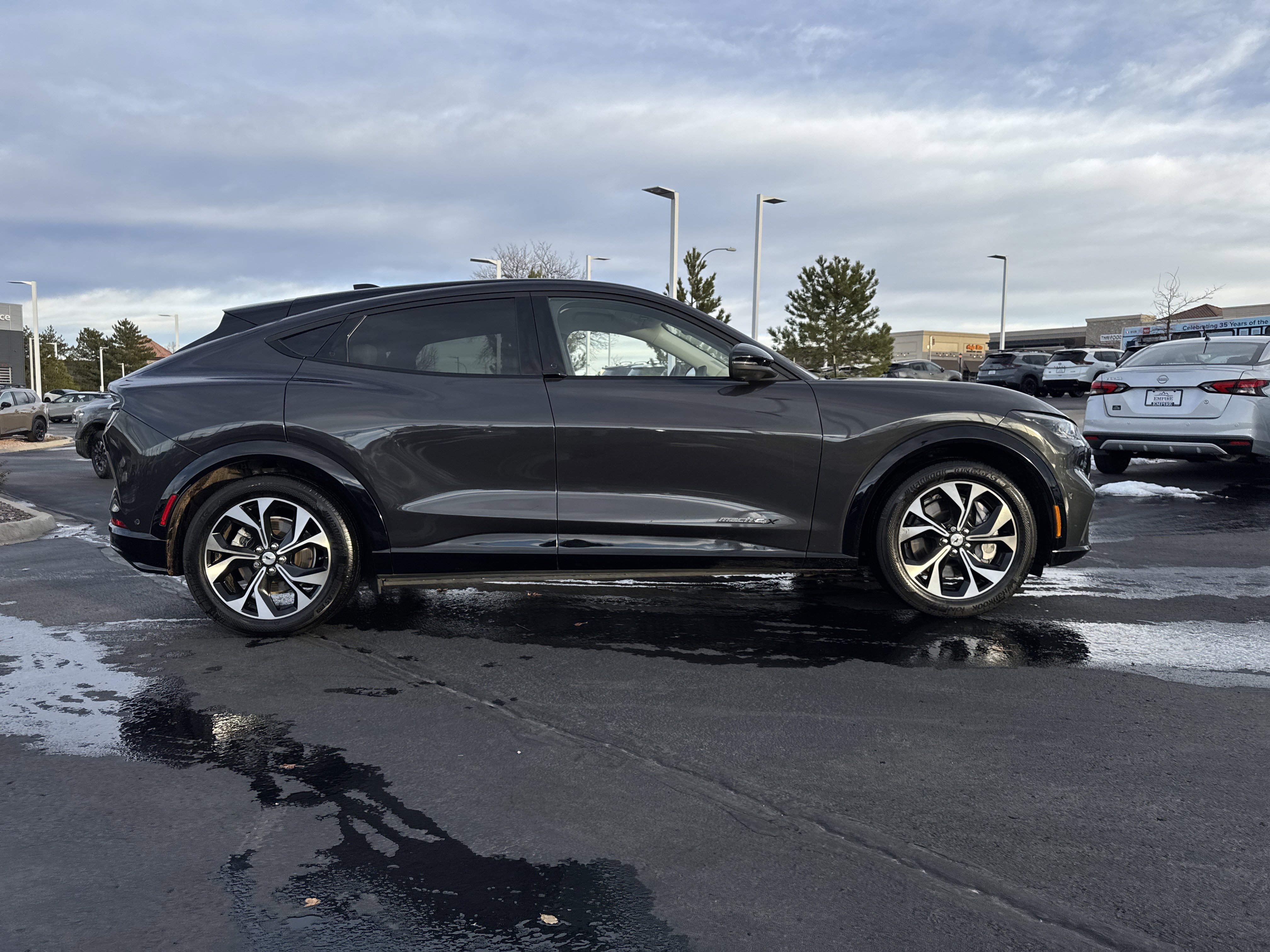 Used 2021 Ford Mustang Mach-E Premium AWD with VIN 3FMTK3SU6MMA56595 for sale in Lakewood, CO