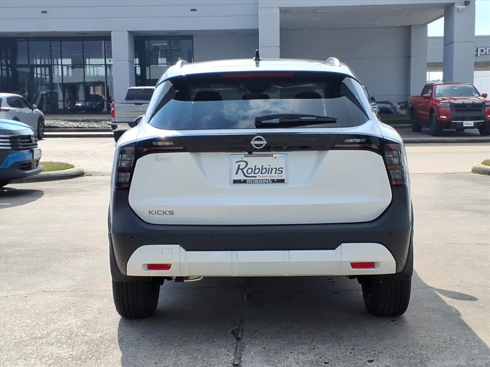 2026 Nissan Kicks SV White at Robbins Nissan