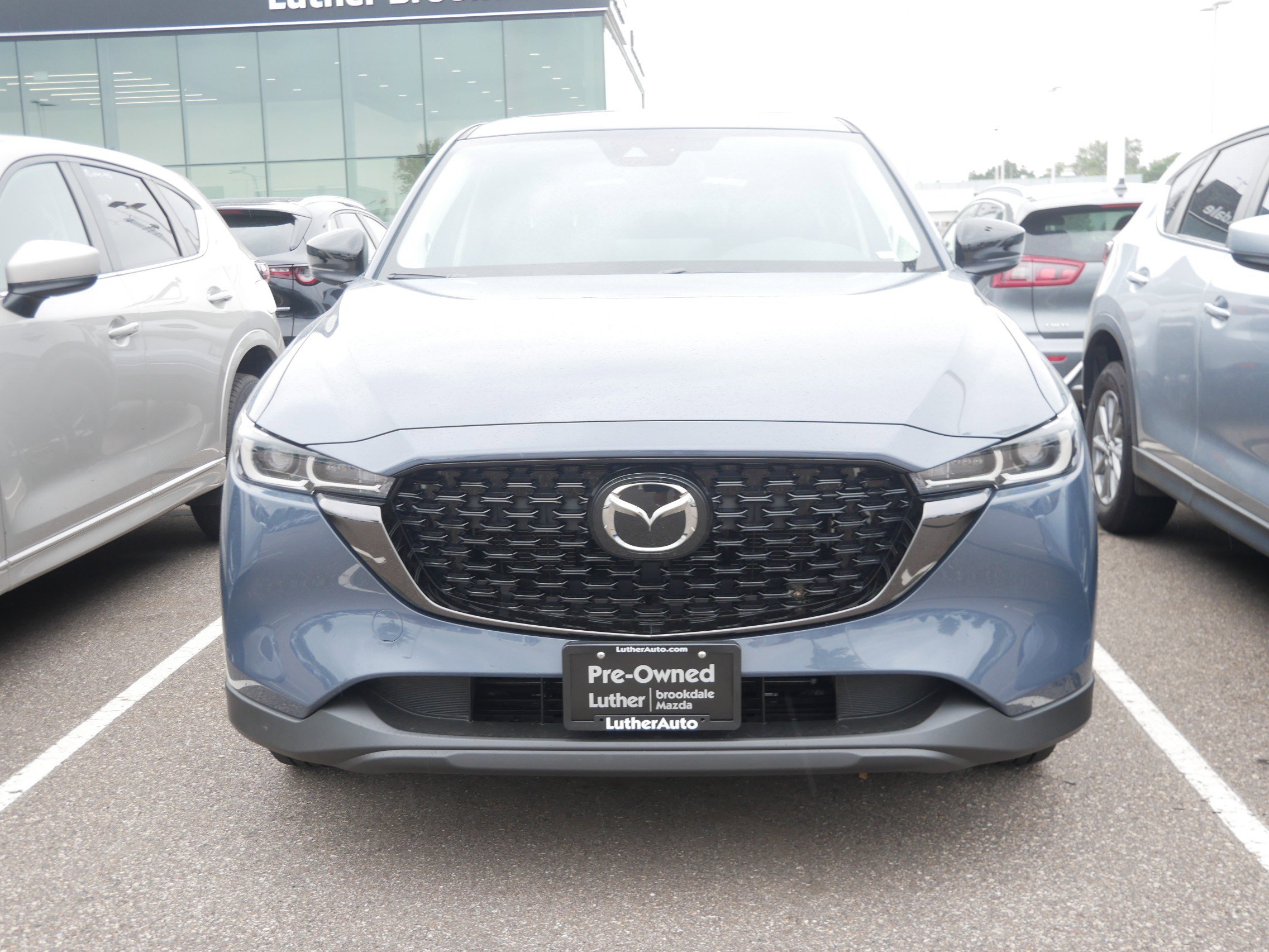 Certified 2025 Mazda CX-5 S Carbon Edition with VIN JM3KFBCM4S0603450 for sale in Brooklyn Center, Minnesota