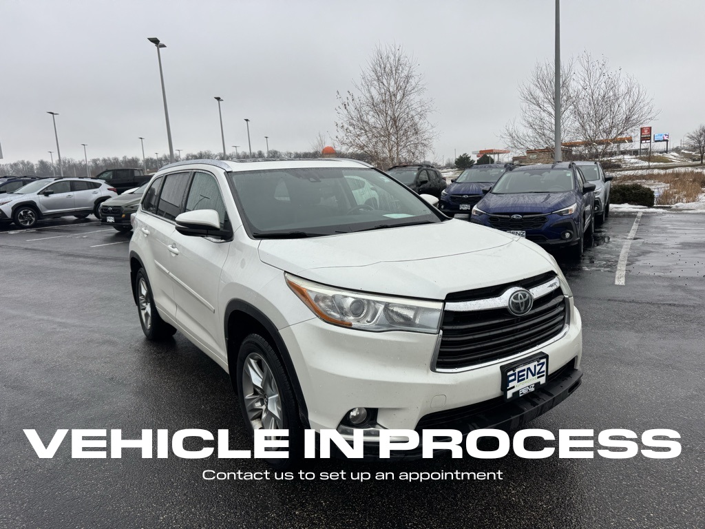 2016 Toyota Highlander Limited Platinum