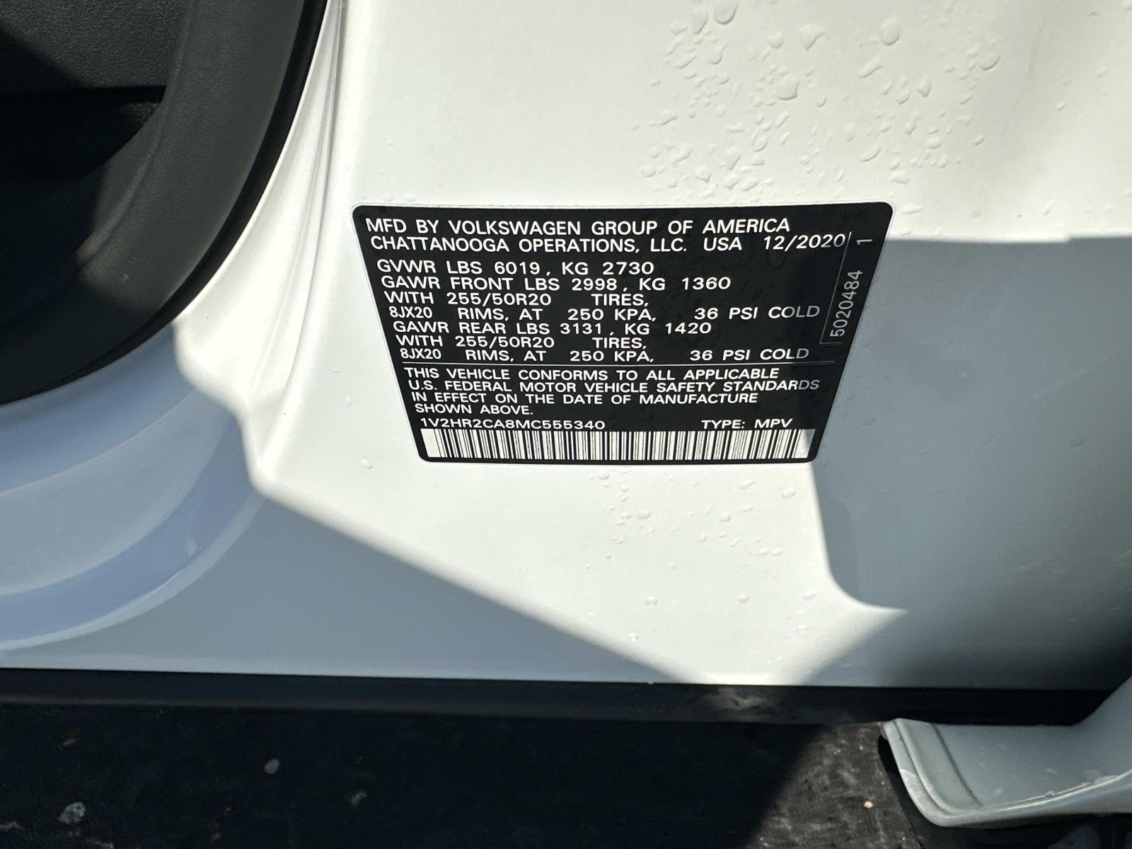2021 Volkswagen Atlas V6 SE Technology photo 20