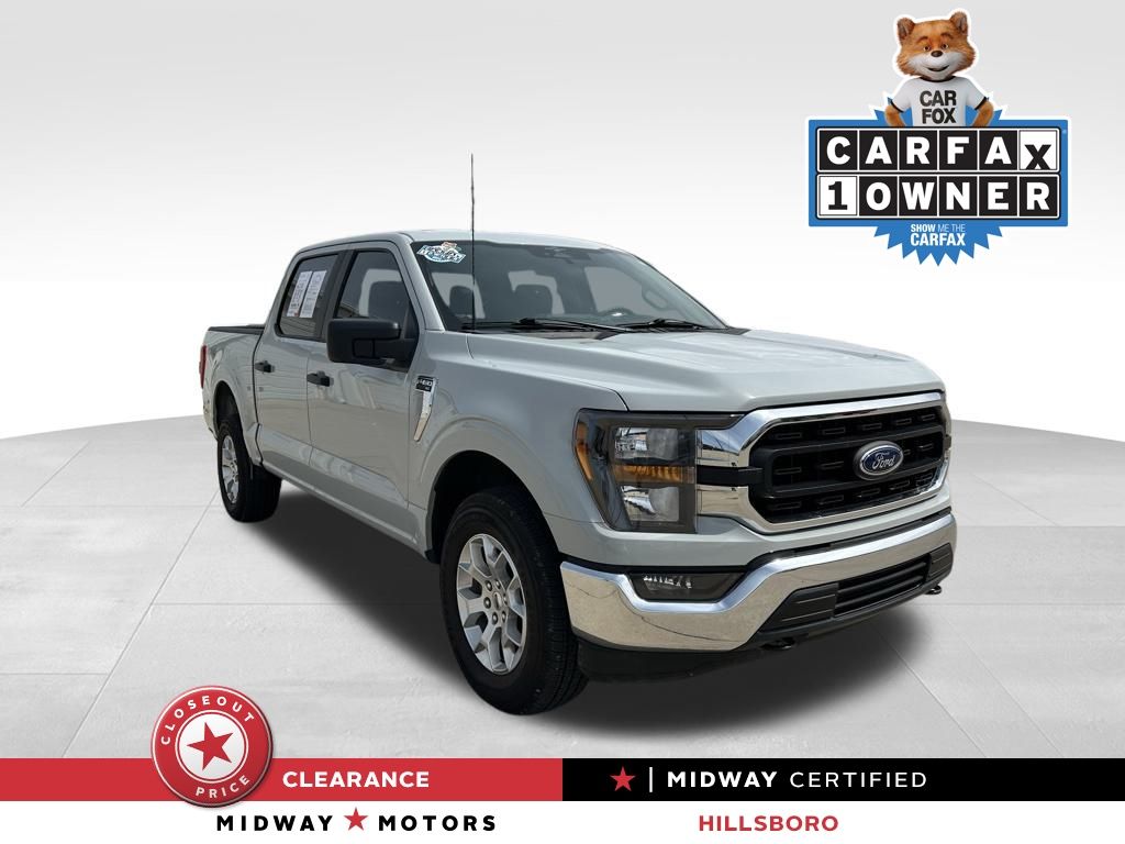 Certified Used 2023 White Ford XLT image 1