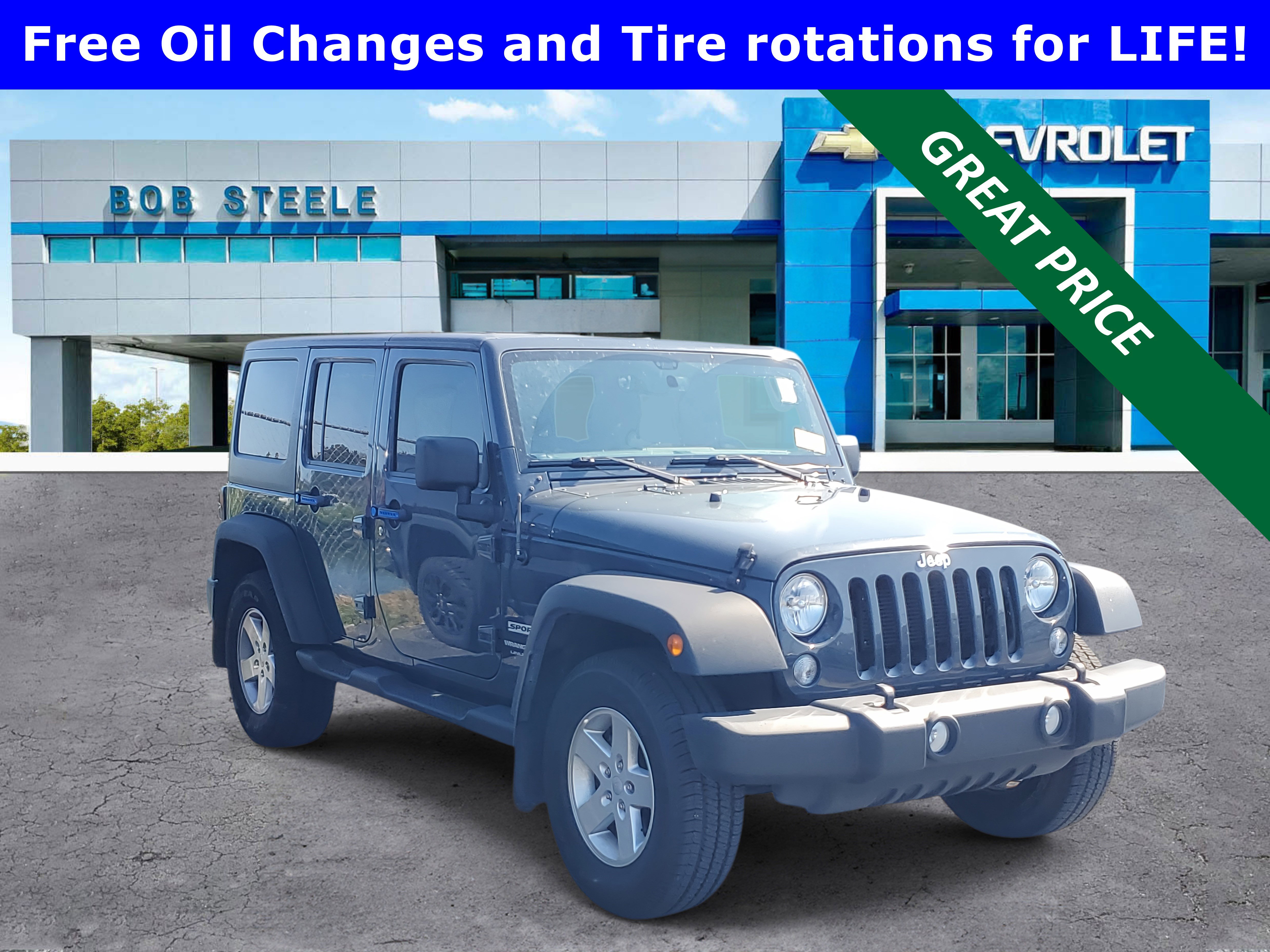 2018 Jeep Wrangler JK Unlimited Sport S