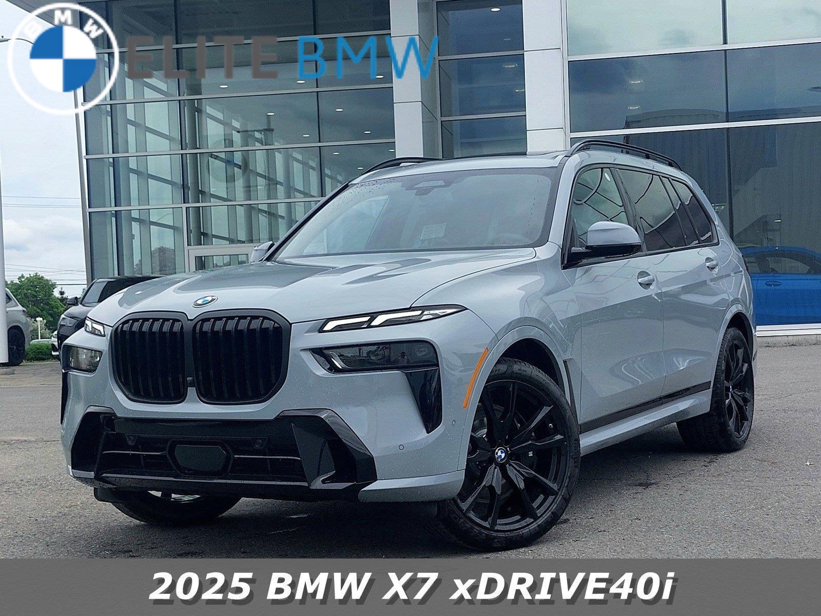 Used 2025 Gray BMW xDrive40i image 1