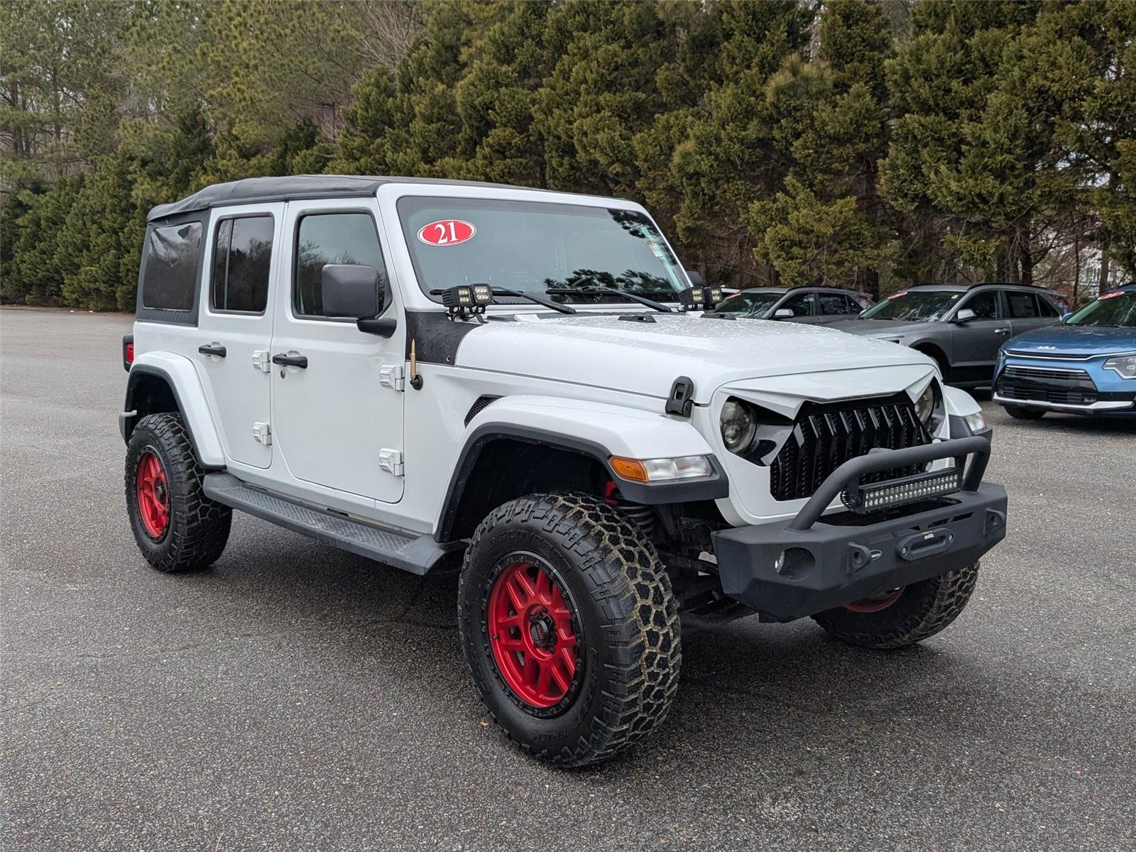 2021 Jeep Wrangler Unlimited Sahara photo 4