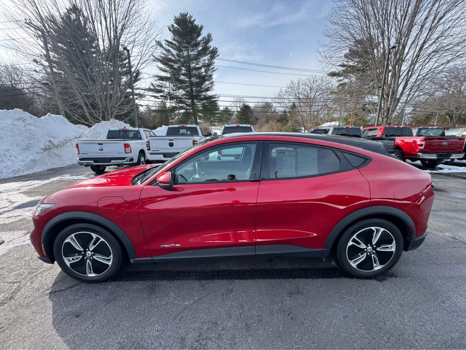 Used 2021 Ford Mustang Mach-E Select AWD with VIN 3FMTK1SS7MMA43633 for sale in Litchfield, CT